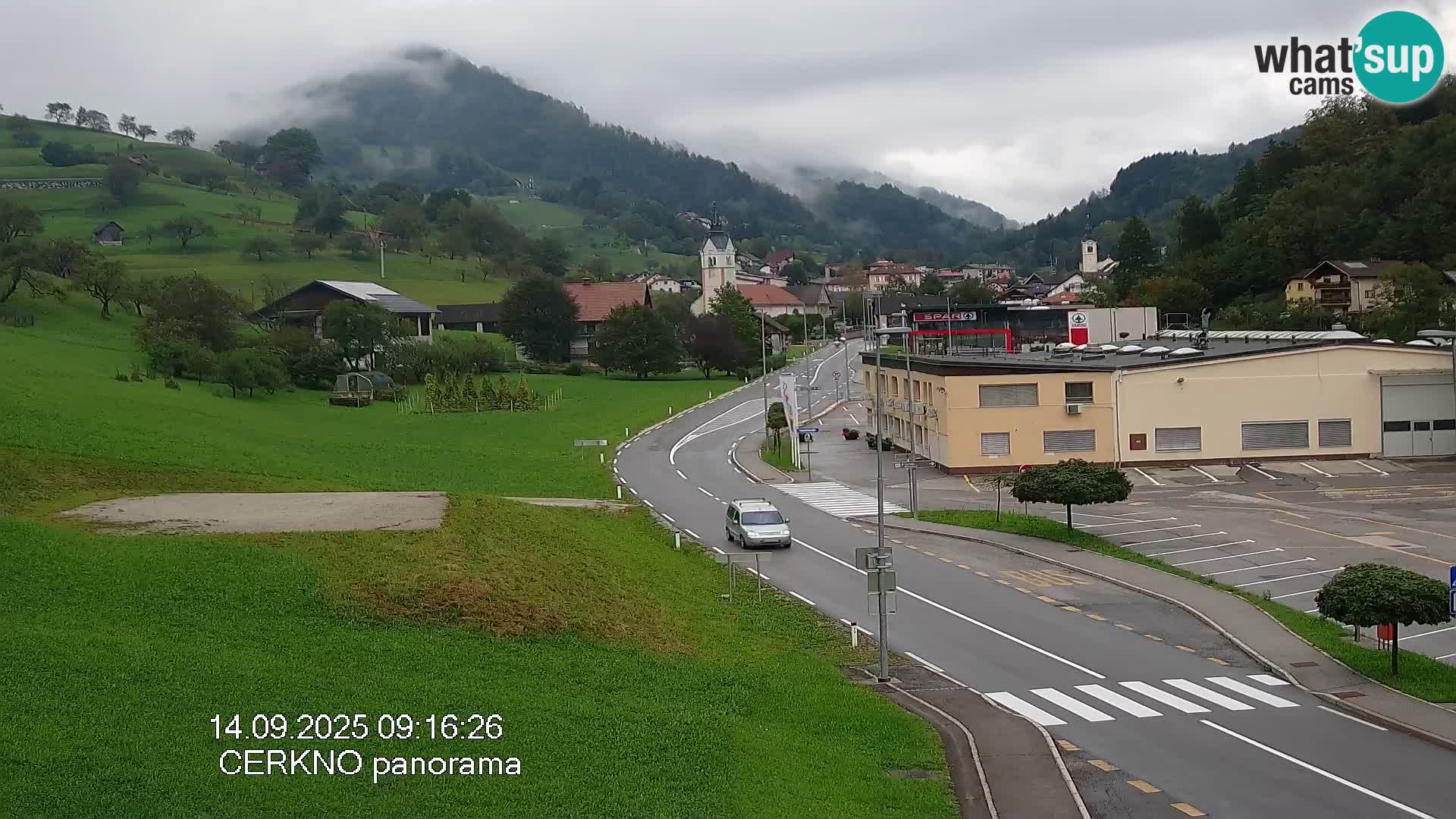 Cerkno Stadteingang Live-Webcam