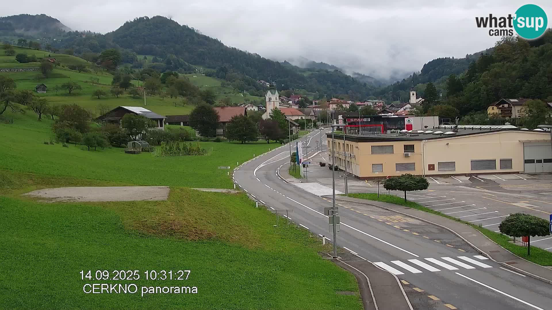 Cerkno Stadteingang Live-Webcam