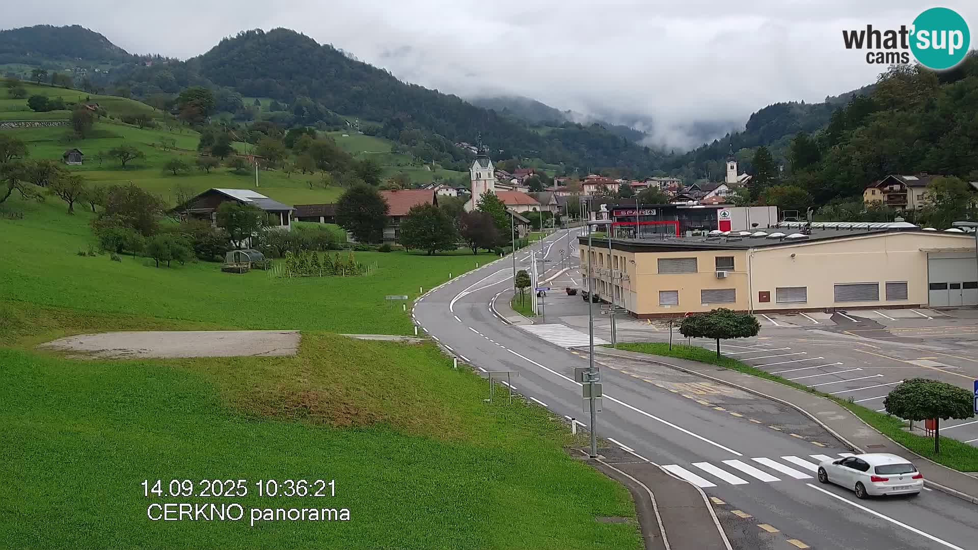 Cerkno vhod v mesto