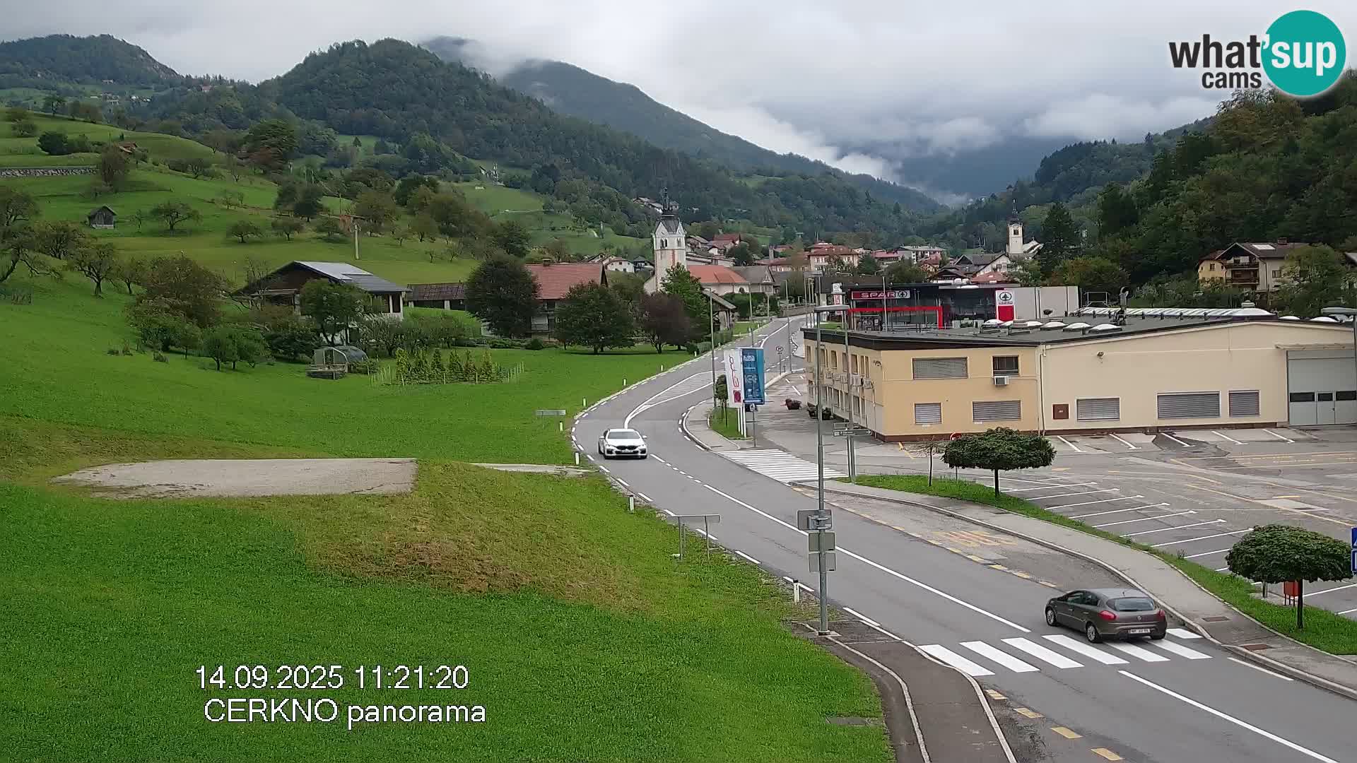 Webcam Ingresso Città di Cerkno