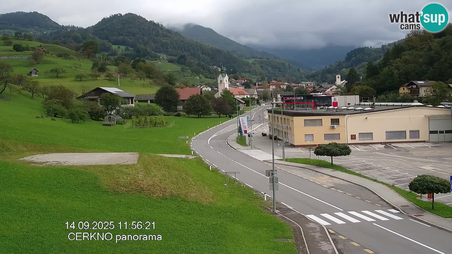 Webcam Ingresso Città di Cerkno