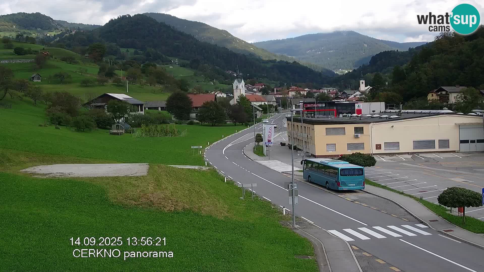 Webcam Ingresso Città di Cerkno