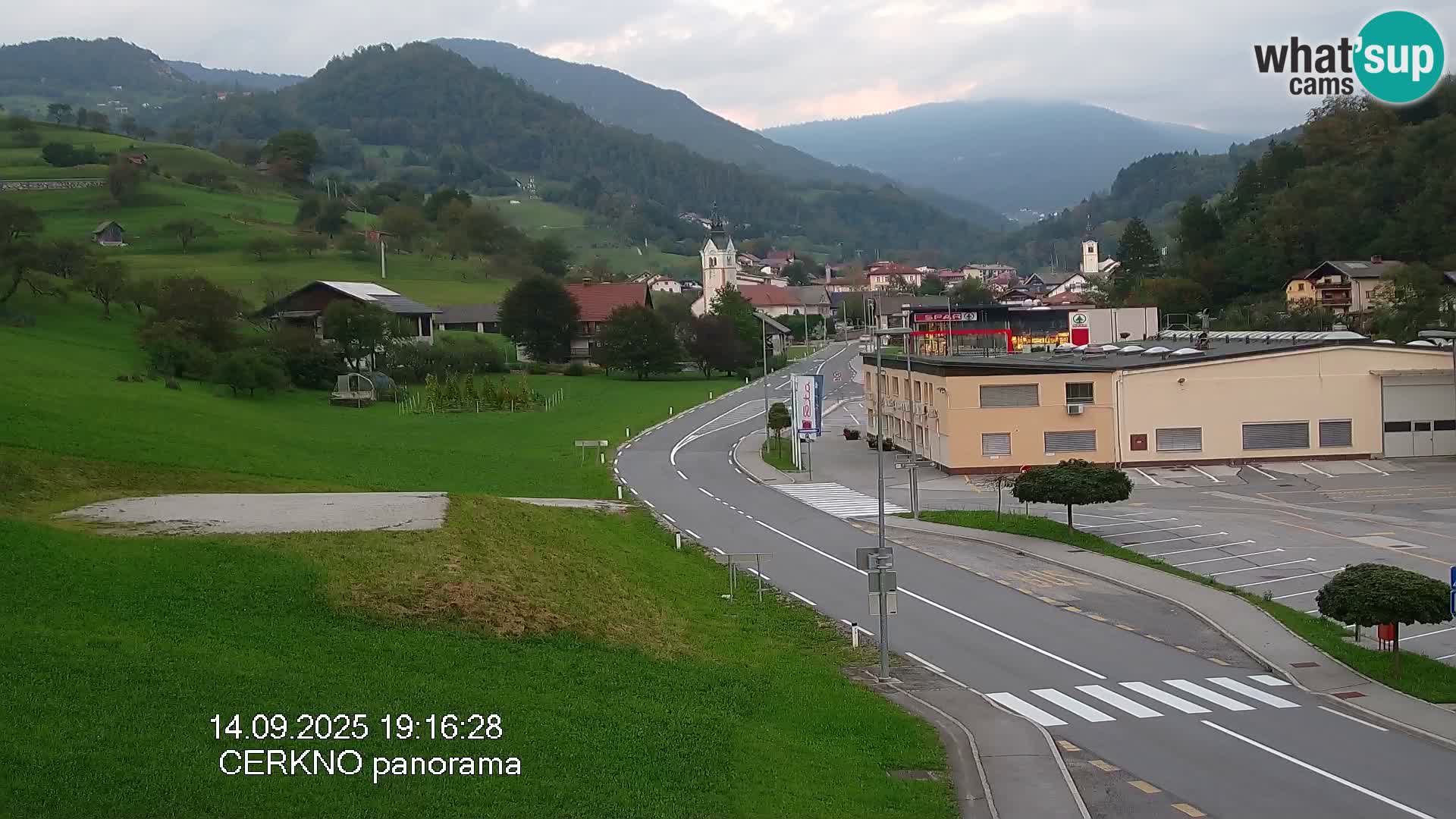 Cerkno Stadteingang Live-Webcam