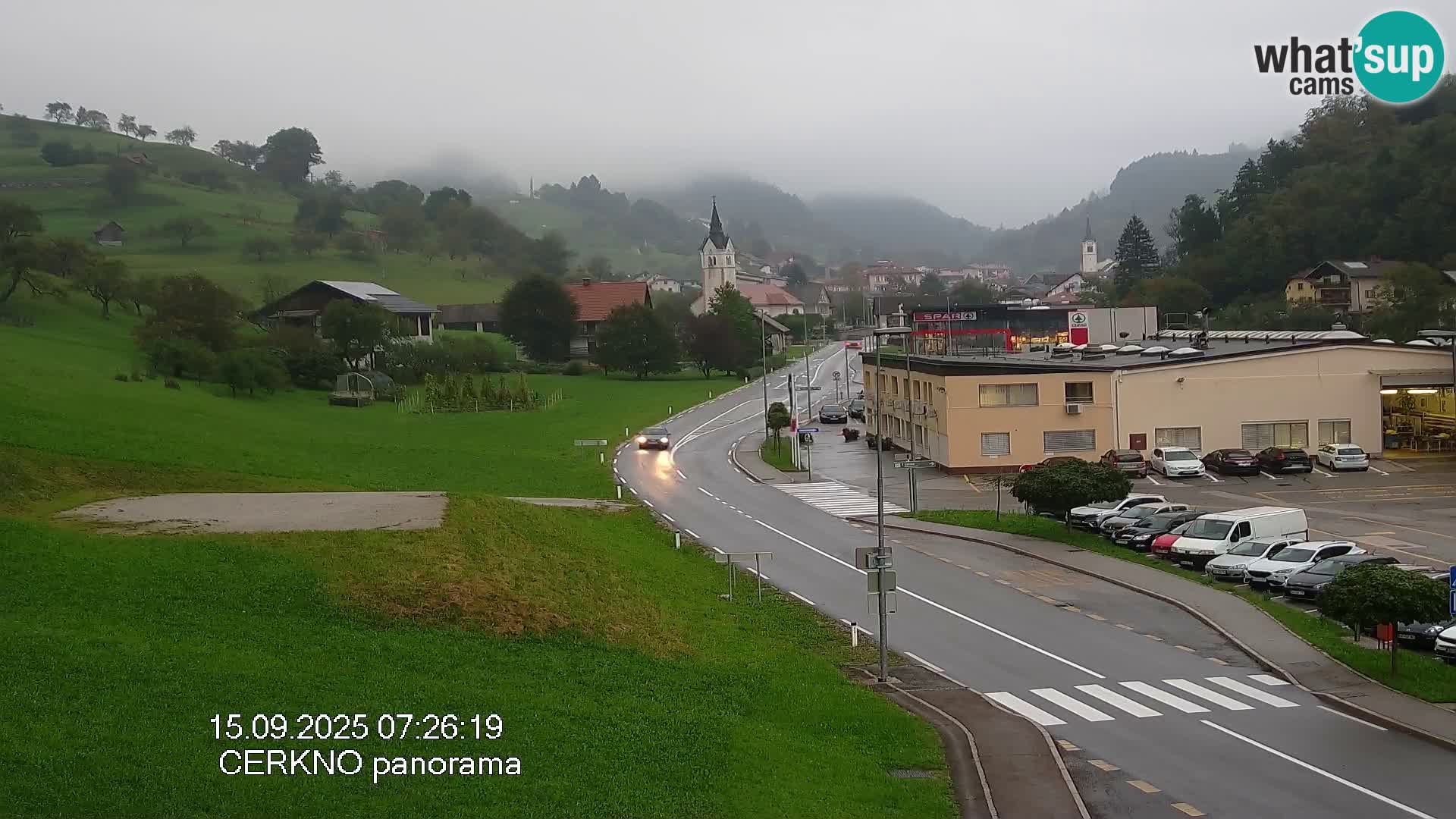 Webcam Ingresso Città di Cerkno