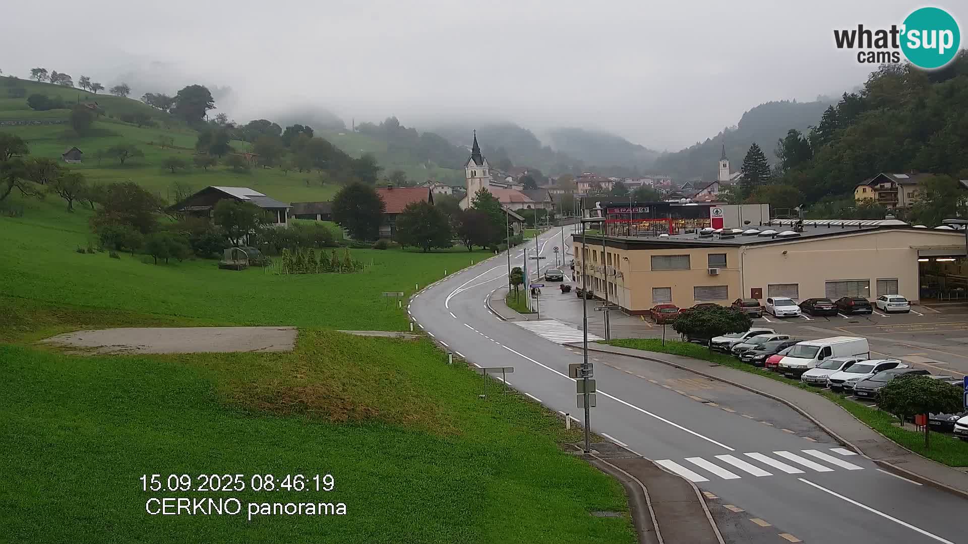 Webcam Ingresso Città di Cerkno