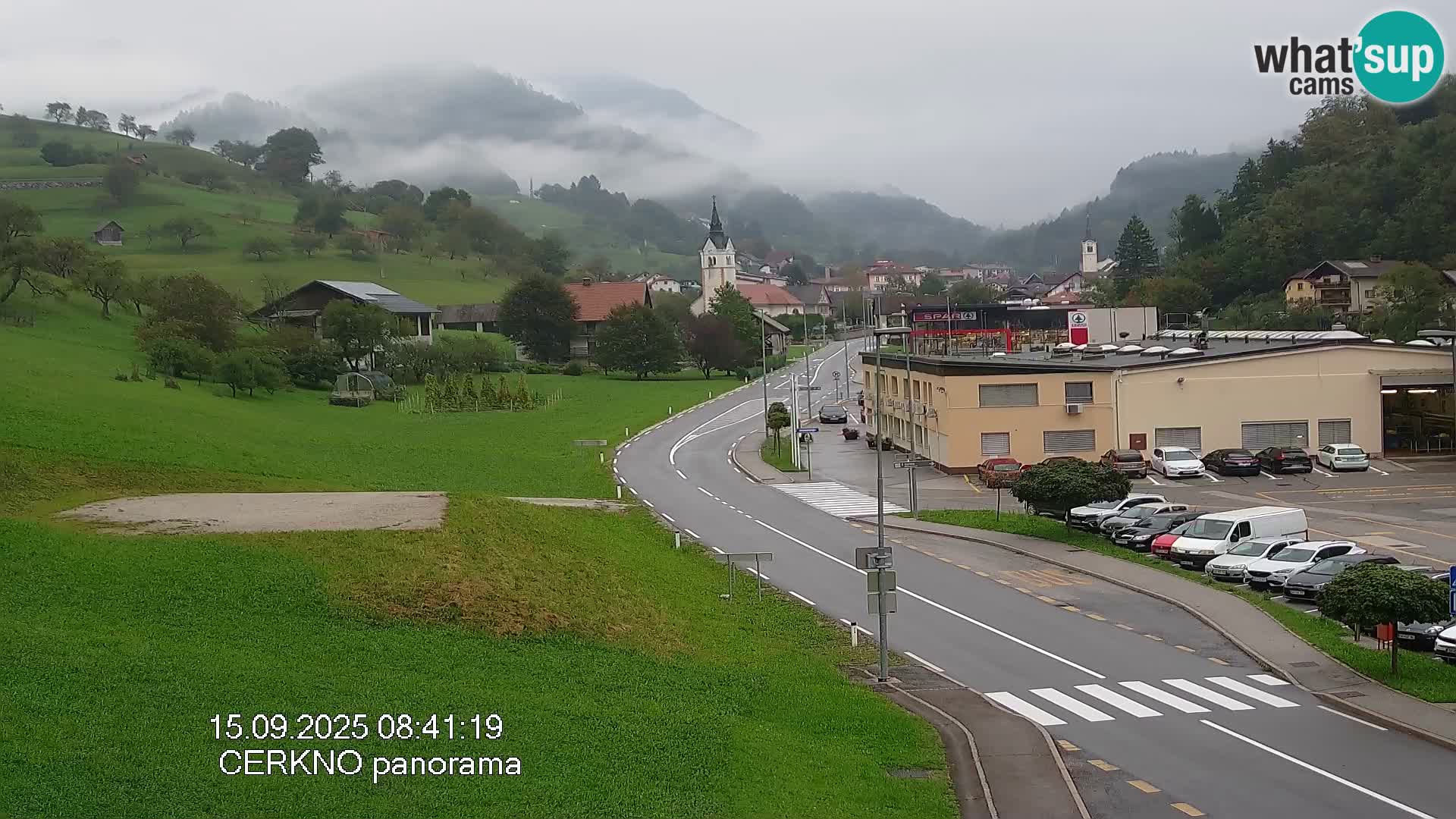 Cerkno Stadteingang Live-Webcam