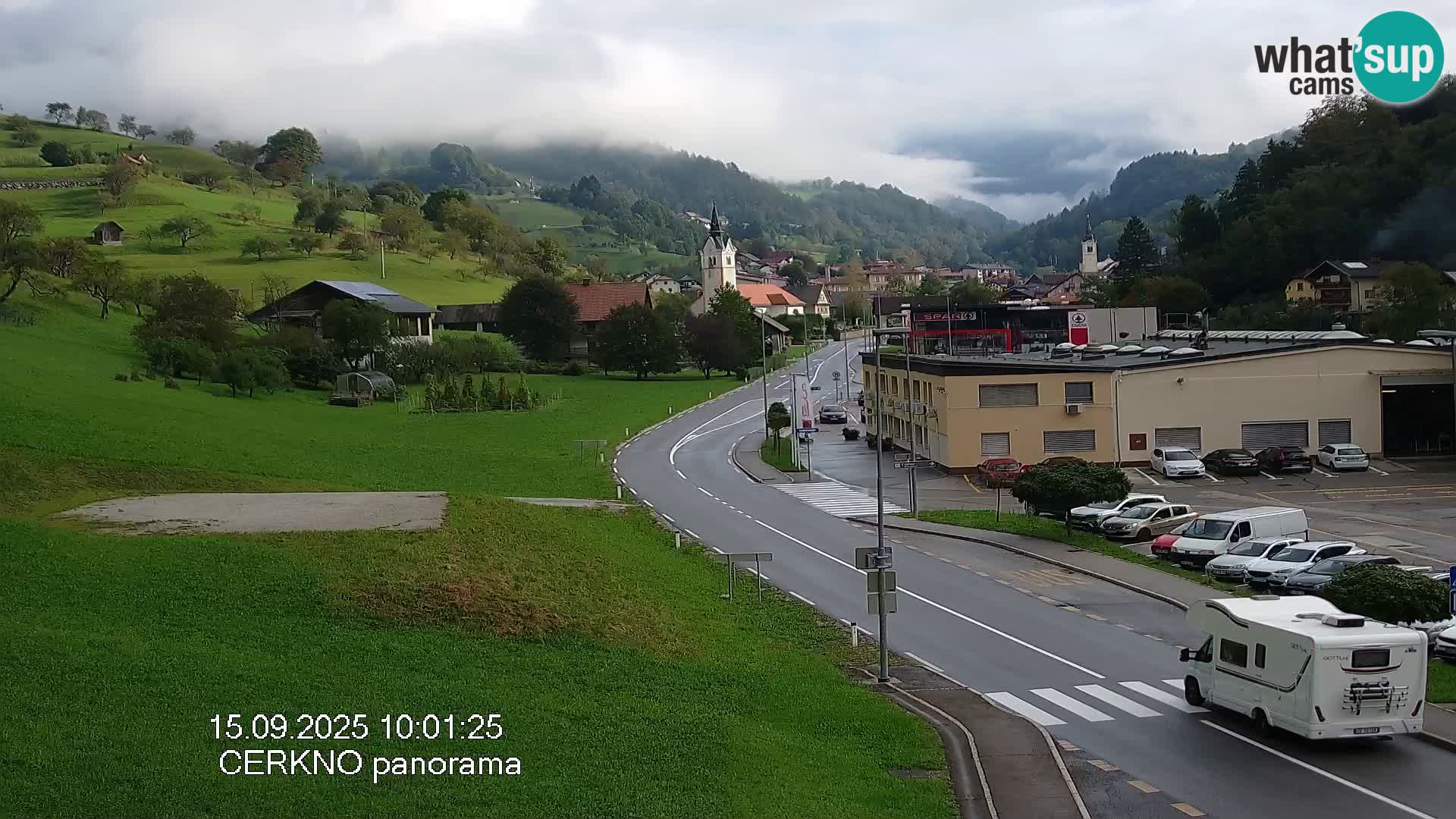 Cerkno Stadteingang Live-Webcam