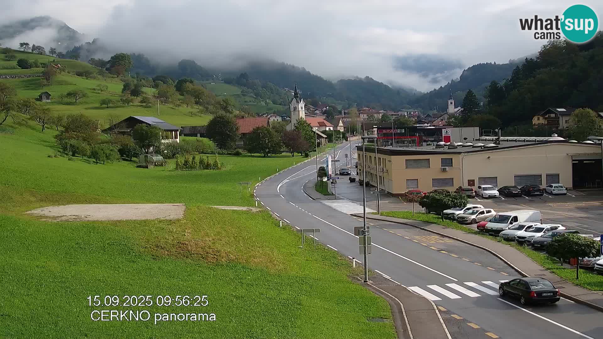 Webcam Ingresso Città di Cerkno