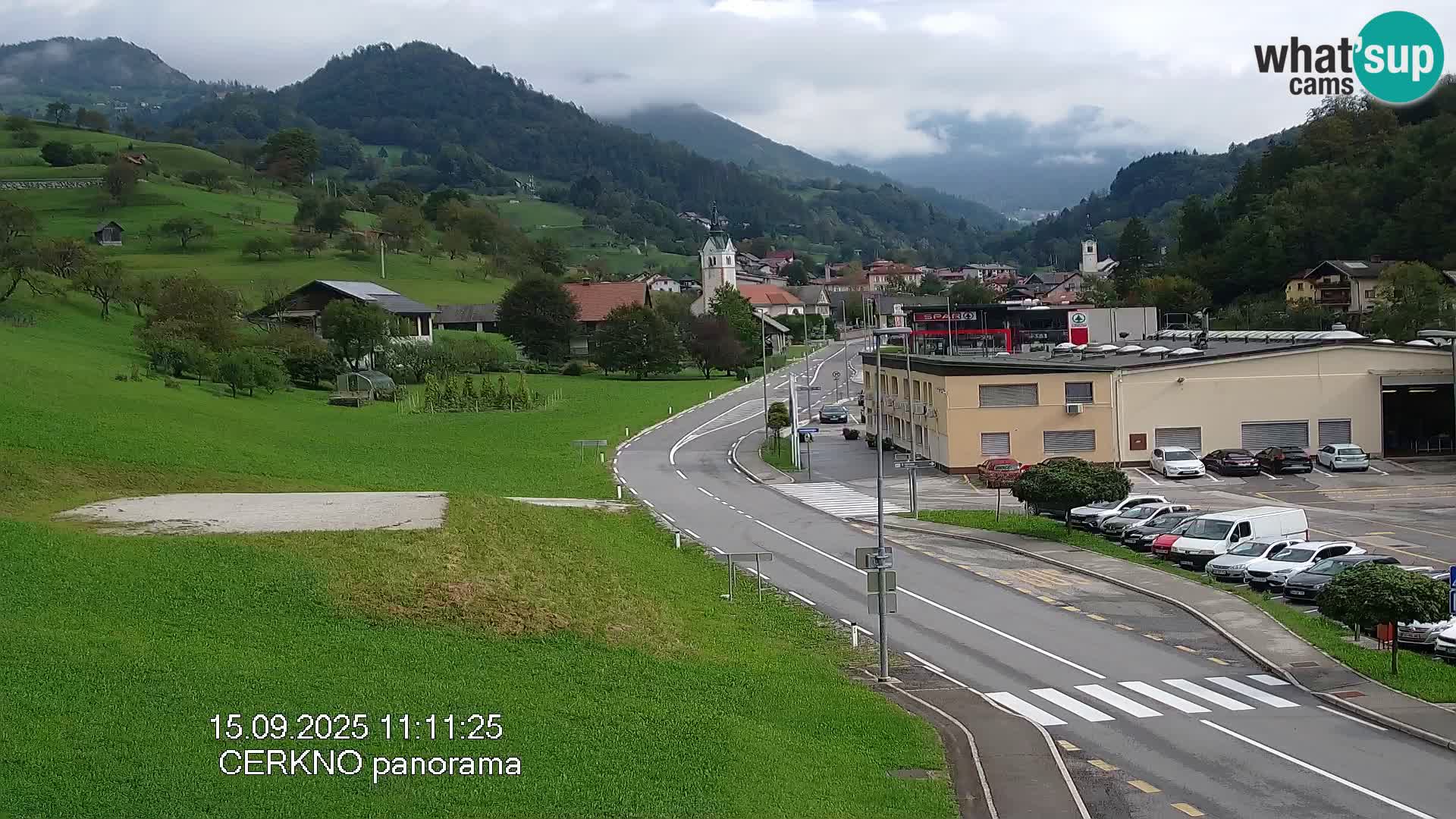 Cerkno Stadteingang Live-Webcam