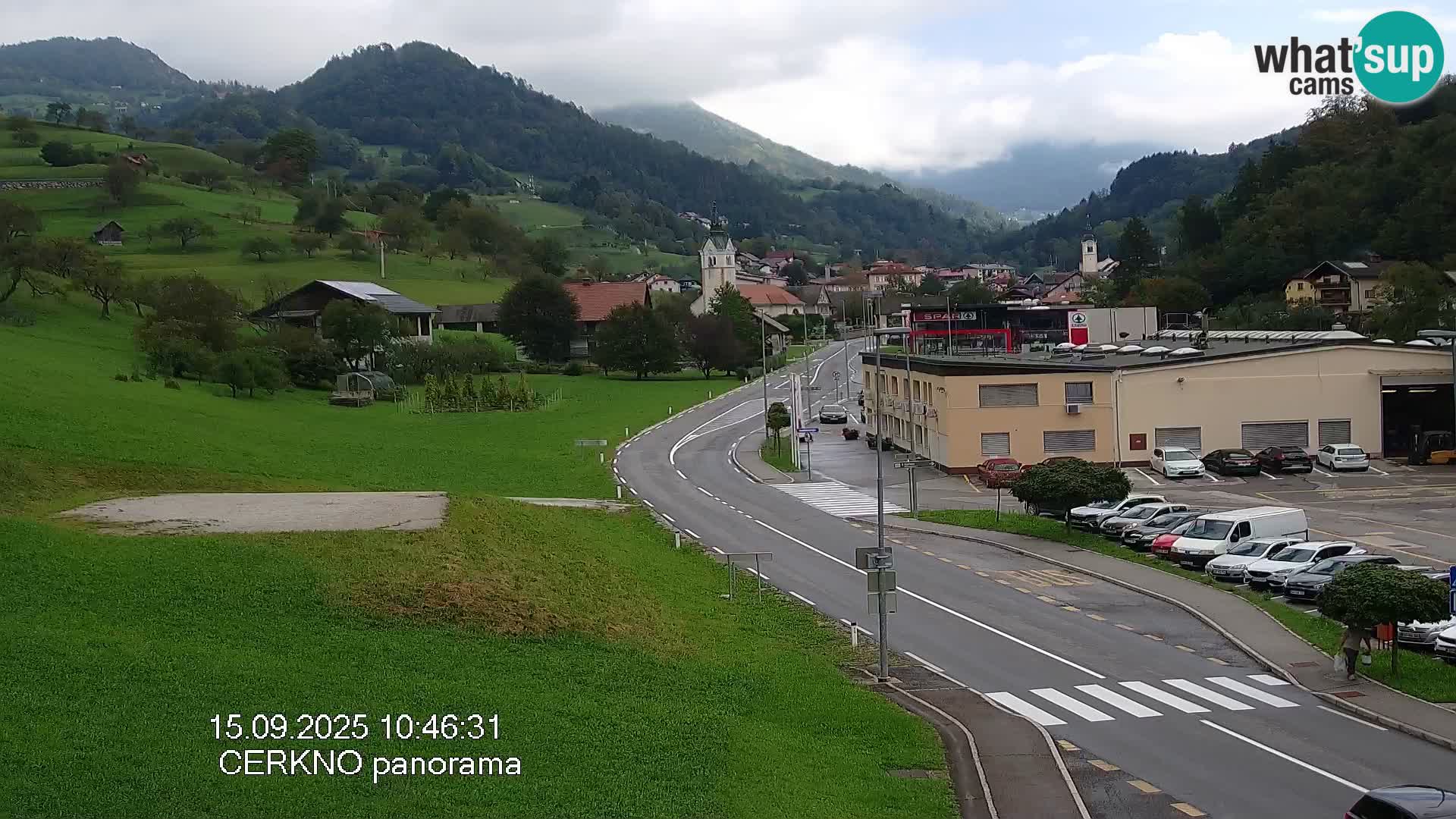Cerkno Stadteingang Live-Webcam