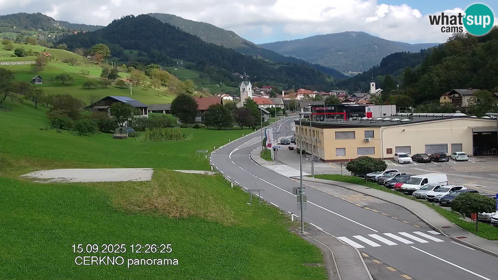 Webcam Ingresso Città di Cerkno