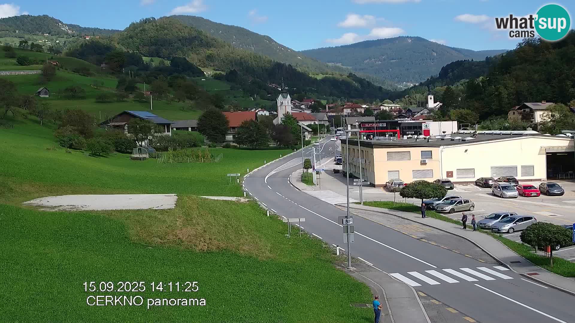 Webcam Ingresso Città di Cerkno