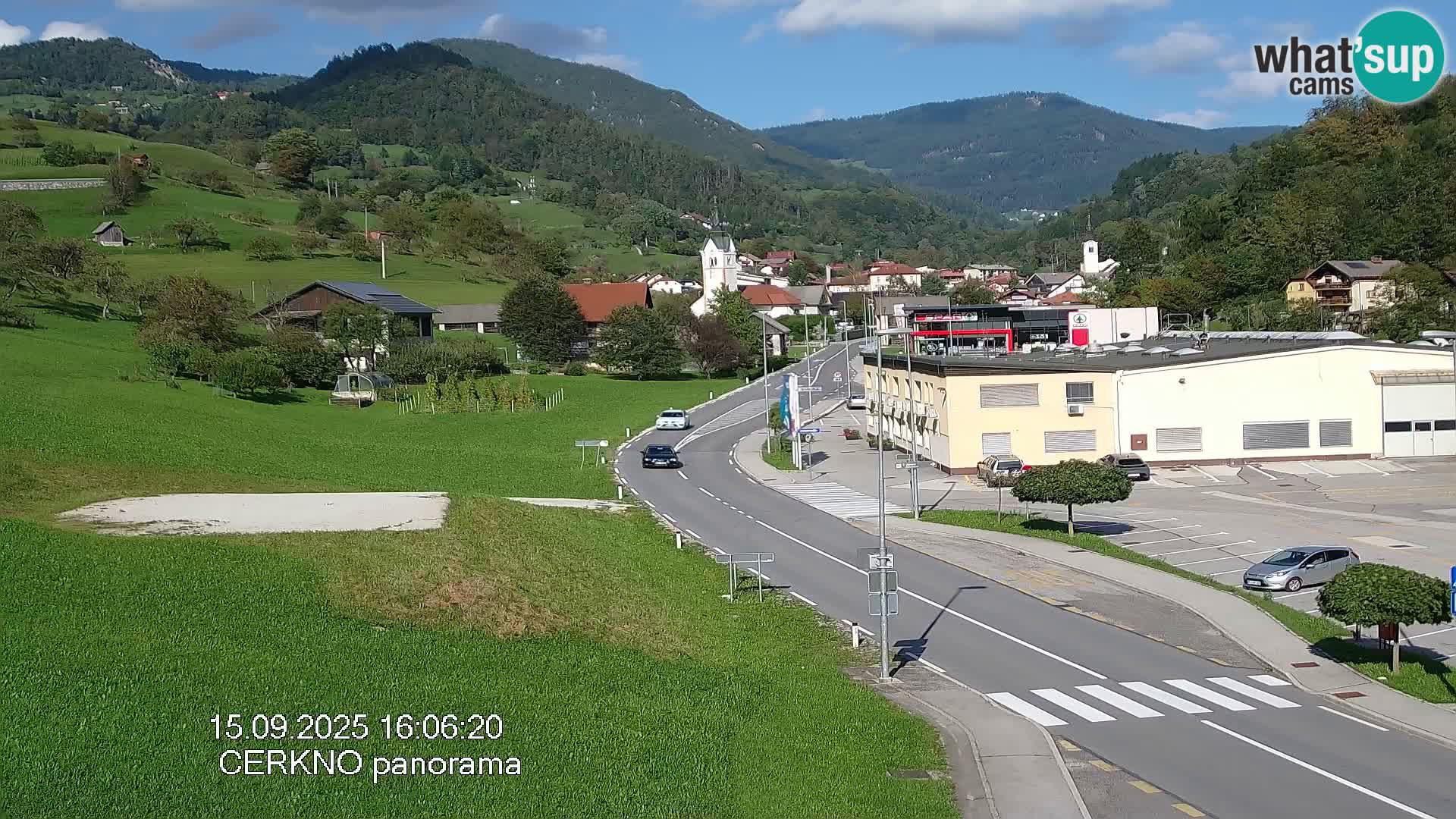 Cerkno Stadteingang Live-Webcam