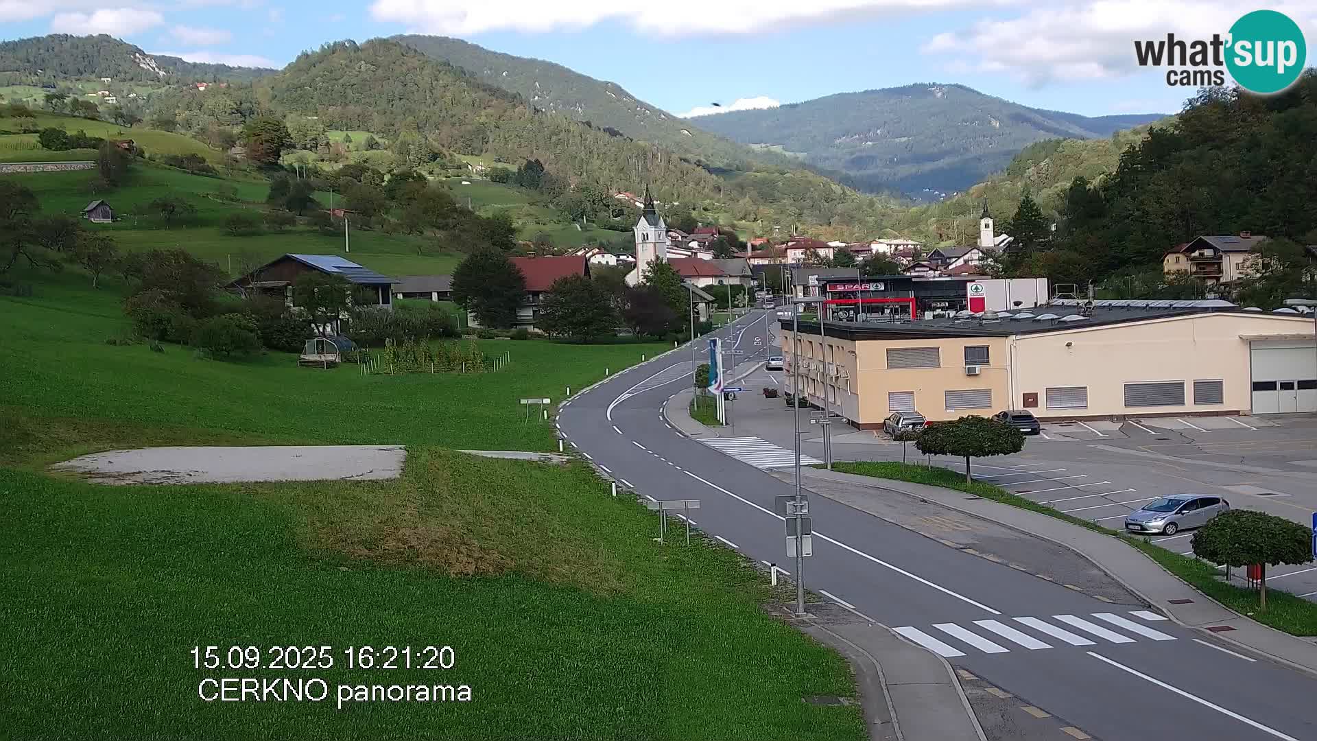 Webcam Ingresso Città di Cerkno