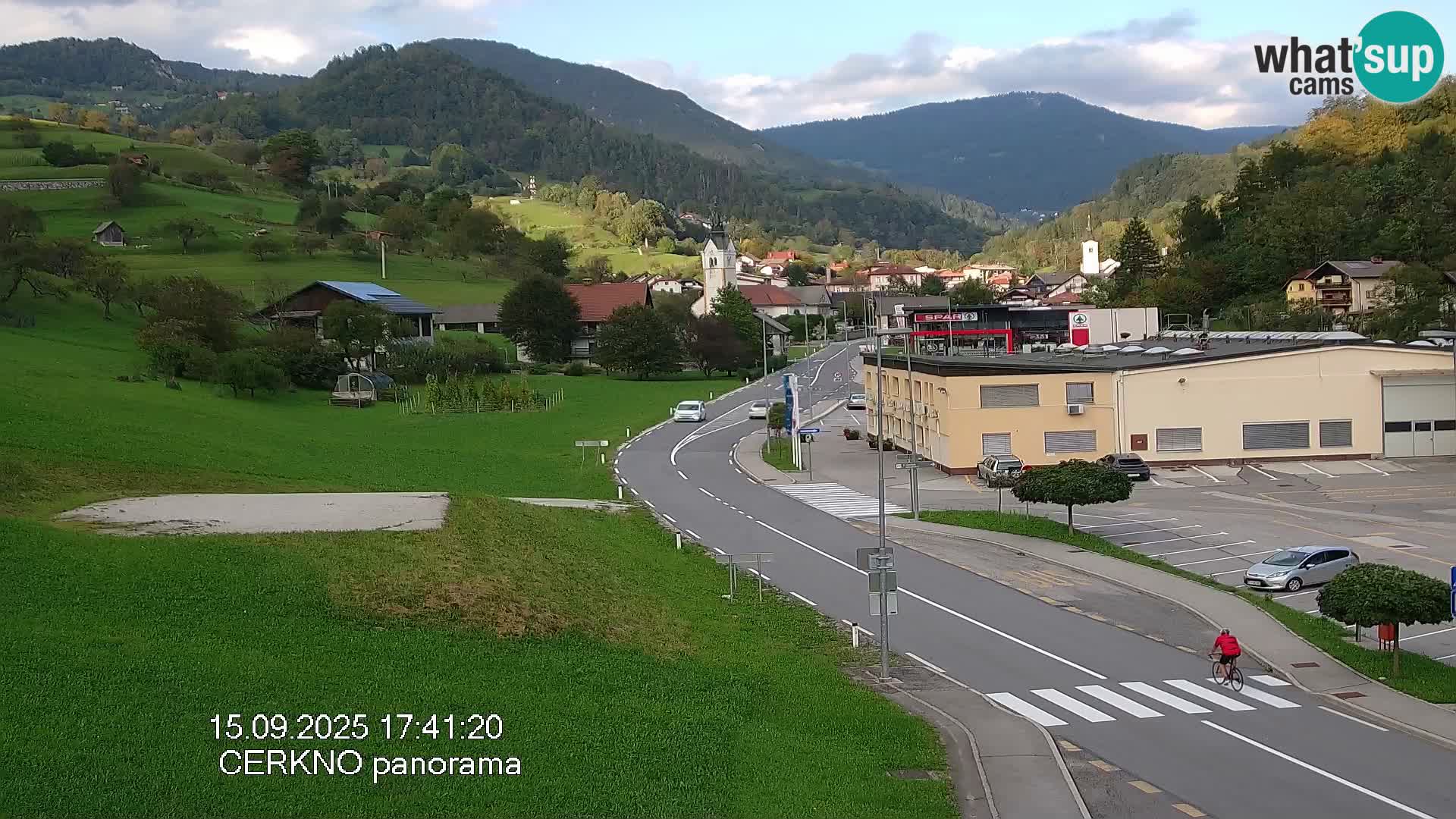 Webcam Ingresso Città di Cerkno