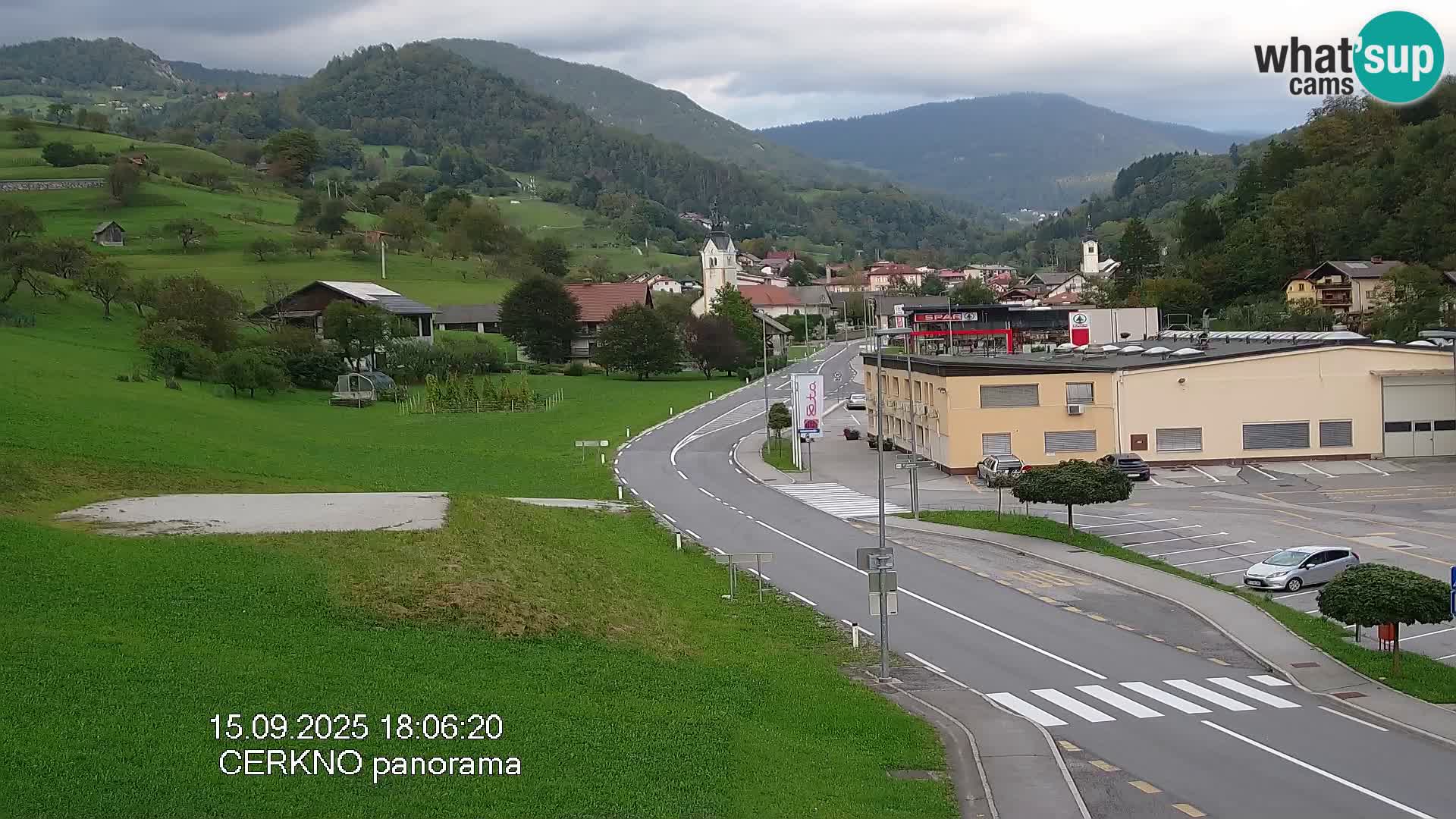 Webcam Ingresso Città di Cerkno