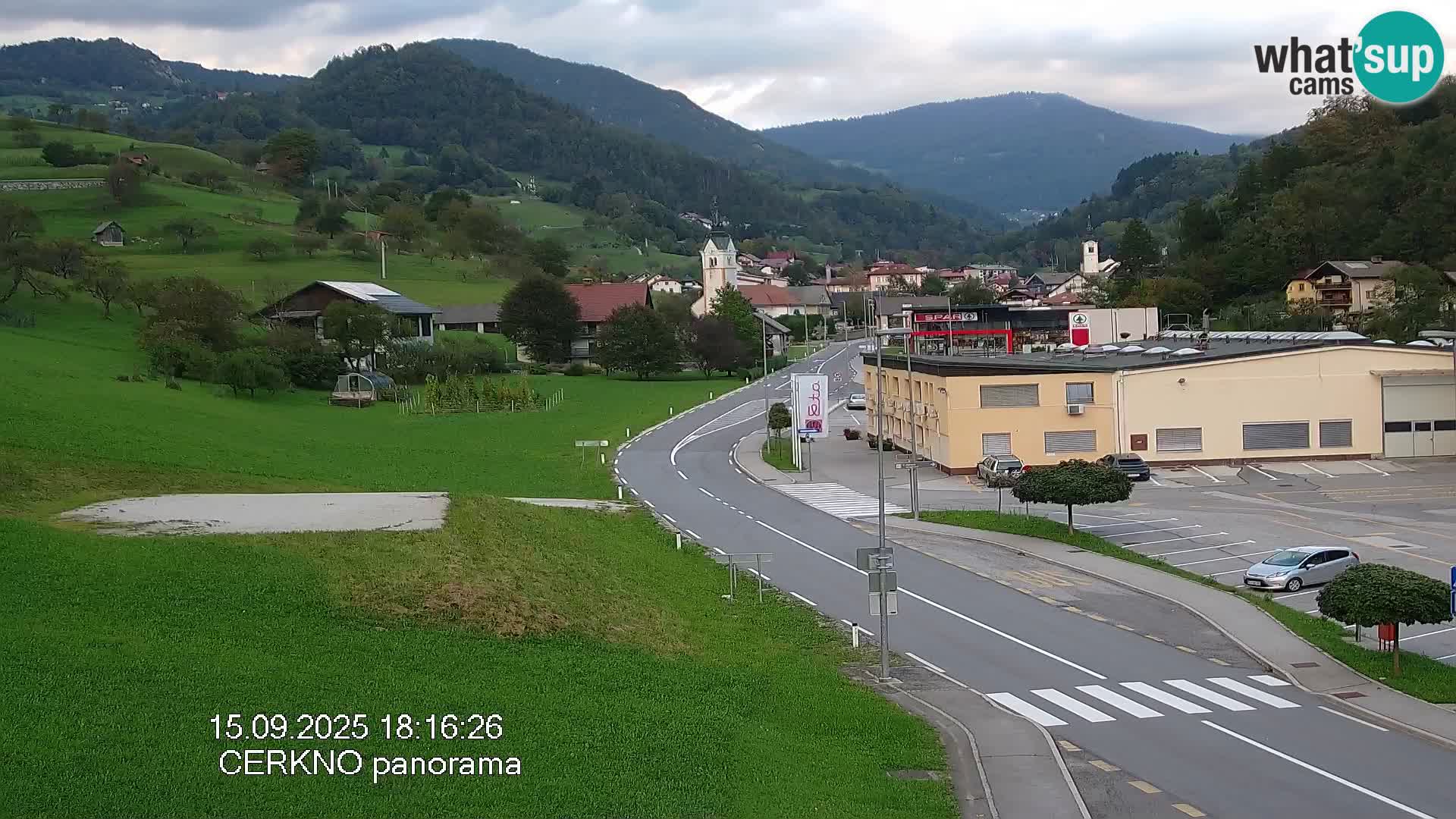 Cerkno vhod v mesto
