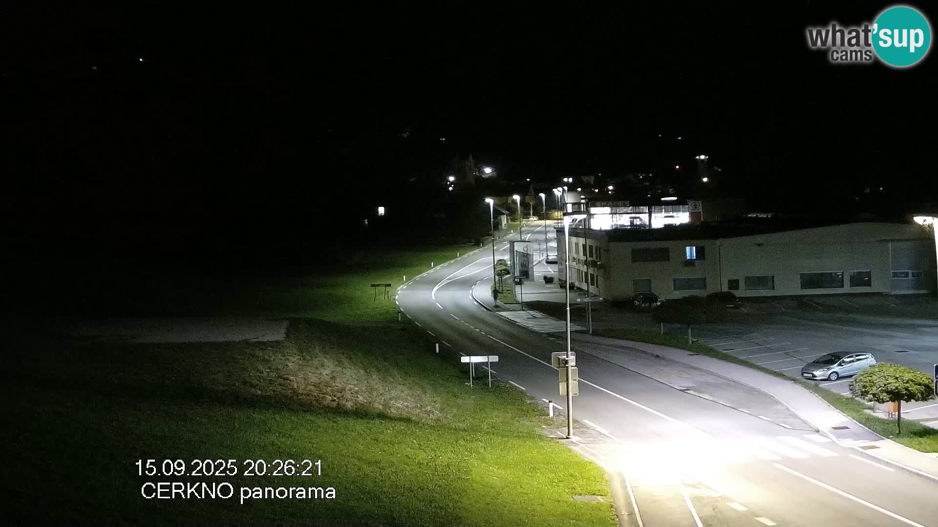 Cerkno ulaz u grad – Kamera uživo