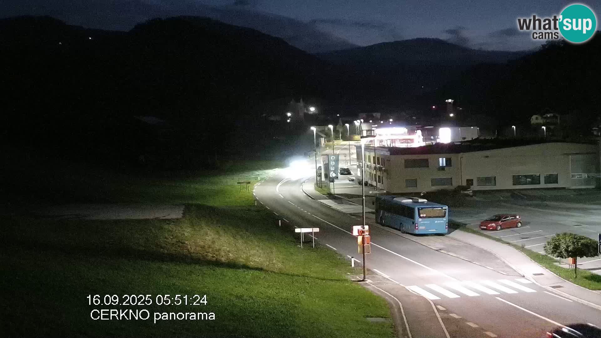Cerkno ulaz u grad – Kamera uživo