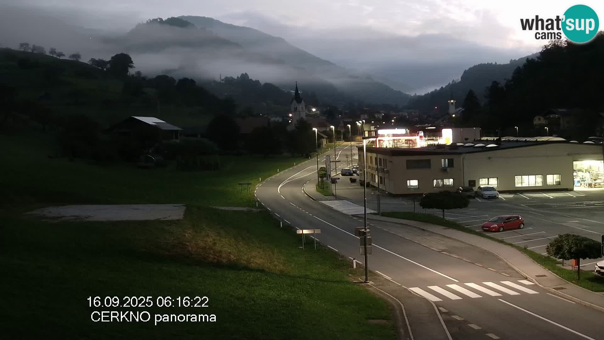 Cerkno Stadteingang Live-Webcam