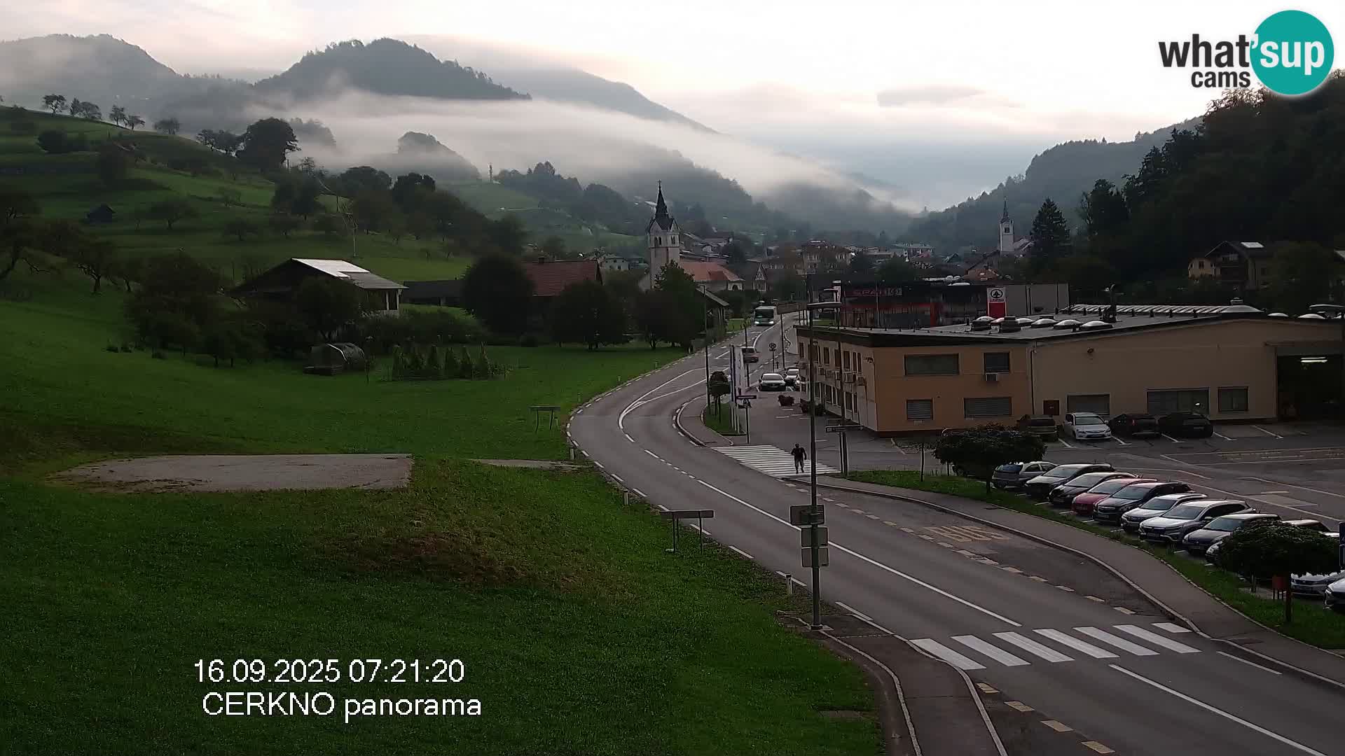 Webcam Ingresso Città di Cerkno