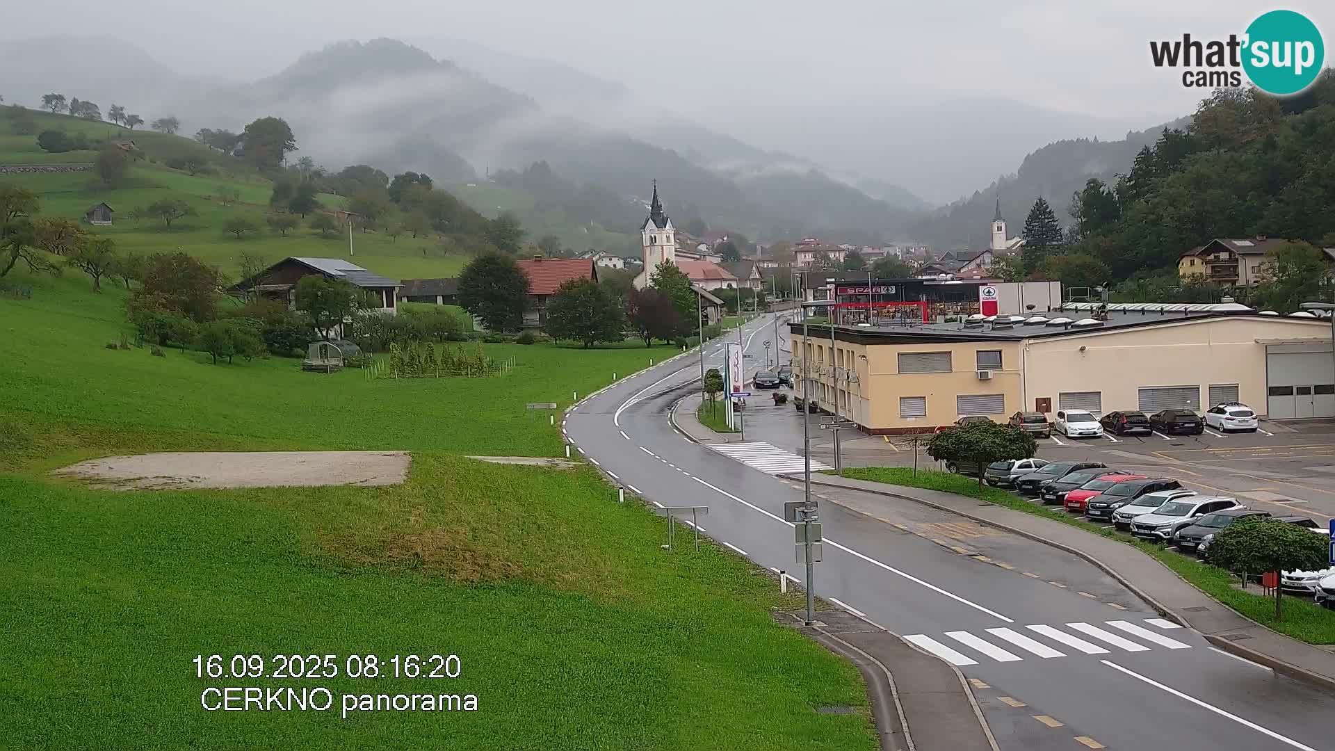 Webcam Ingresso Città di Cerkno