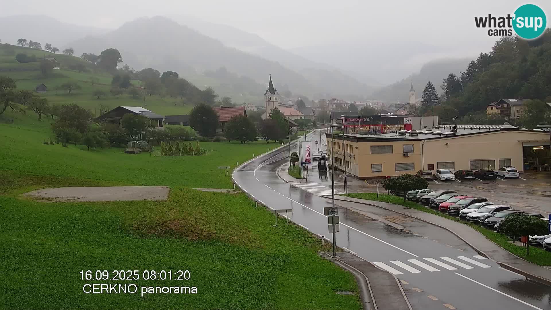 Webcam Ingresso Città di Cerkno