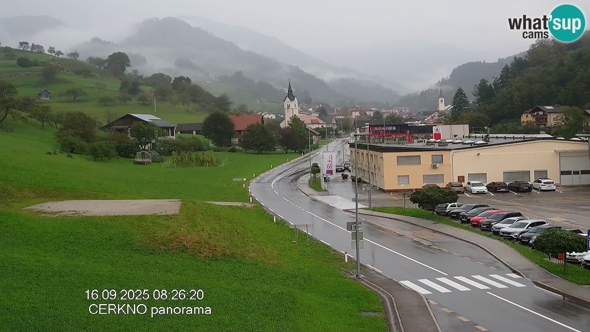 Cerkno Stadteingang Live-Webcam