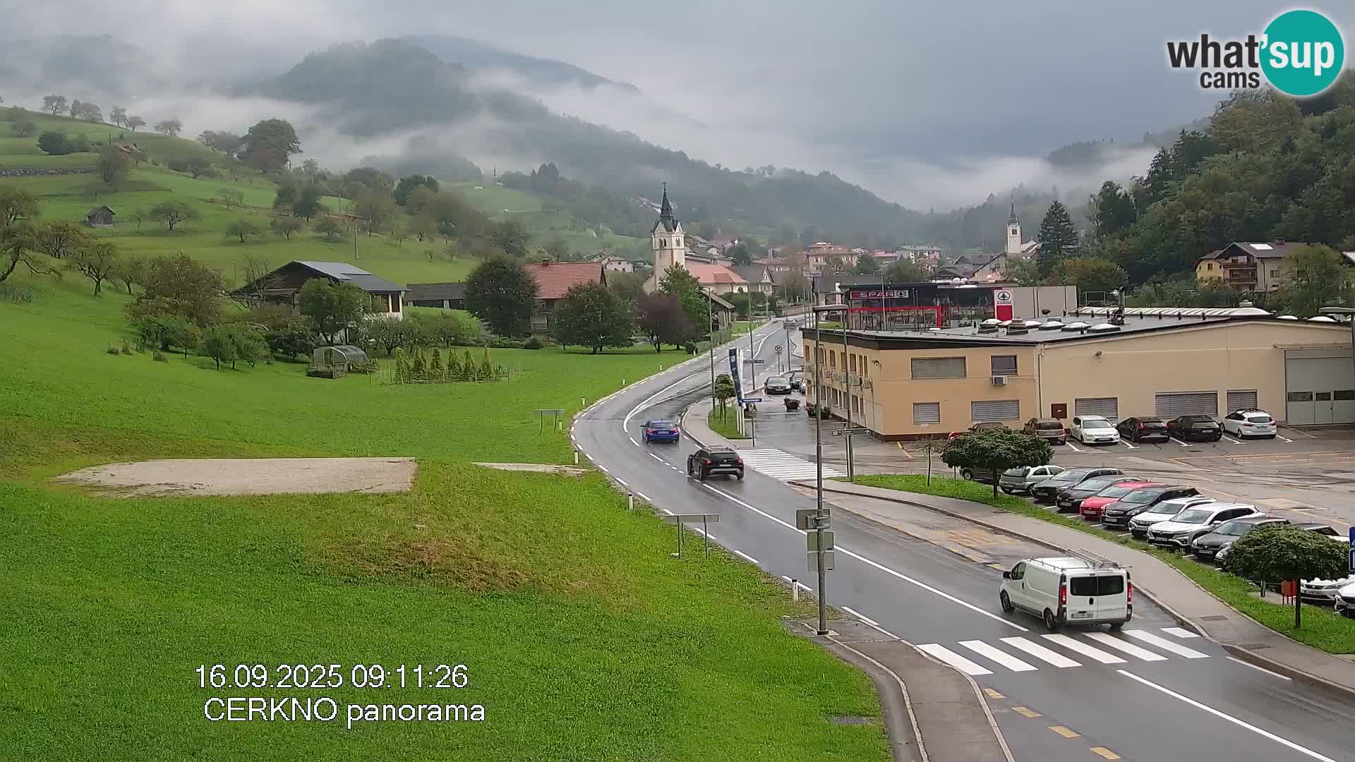Cerkno vhod v mesto