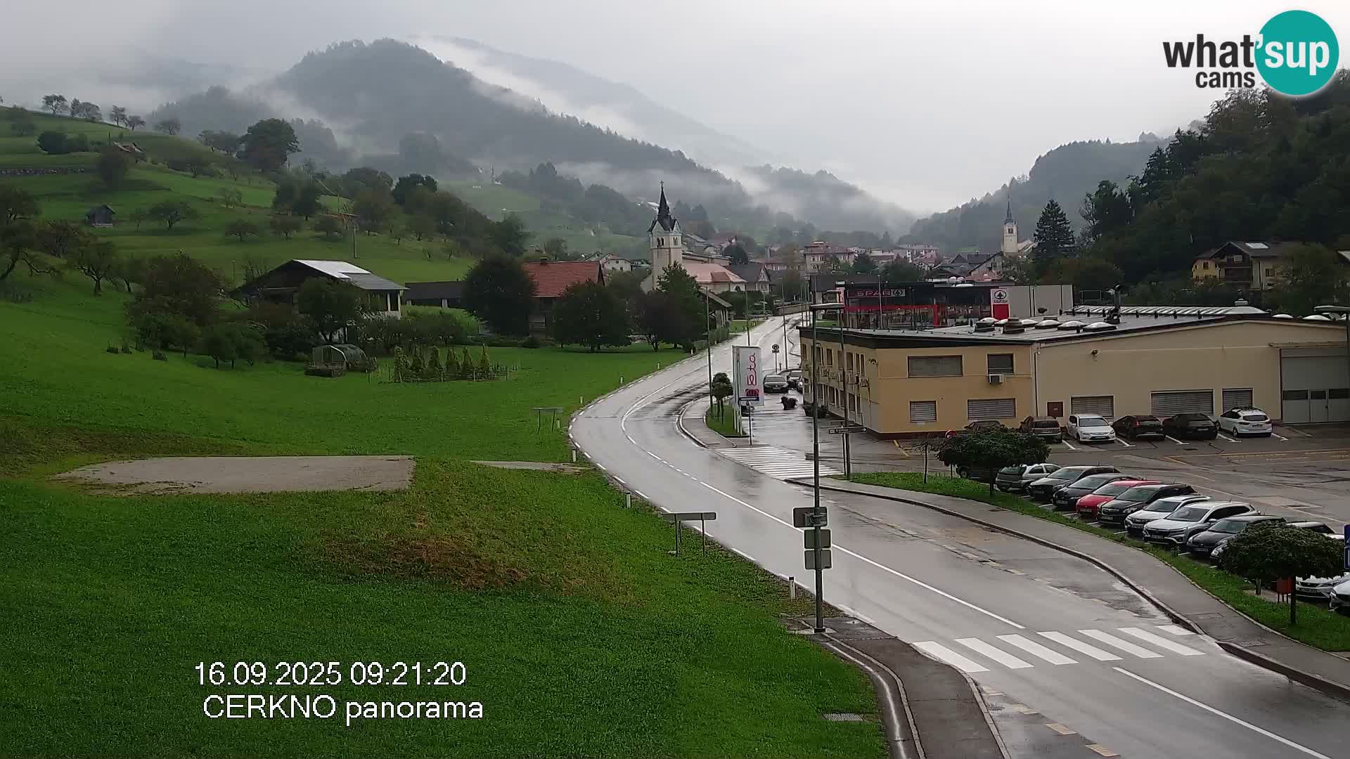 Webcam Ingresso Città di Cerkno