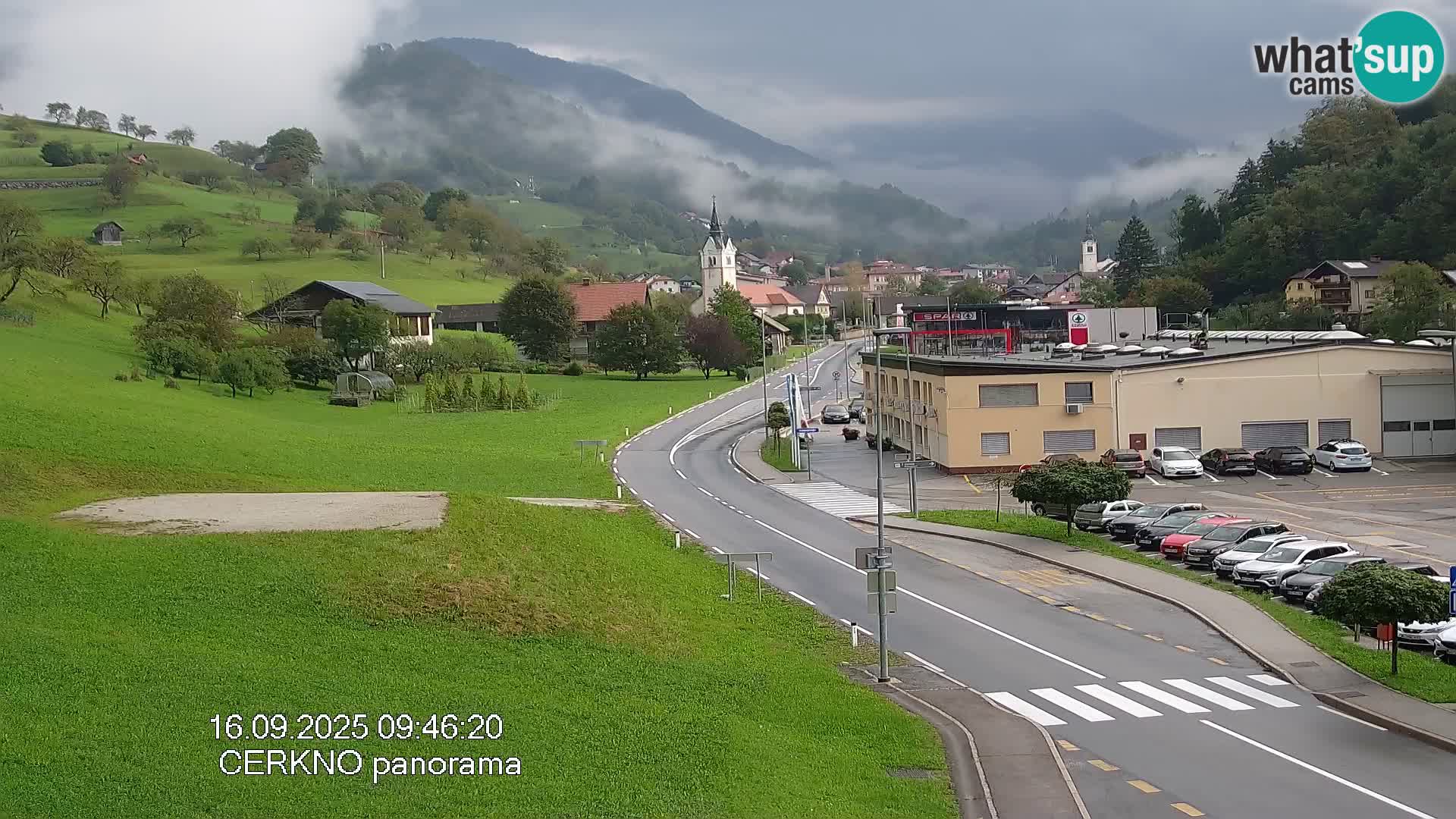Webcam Ingresso Città di Cerkno