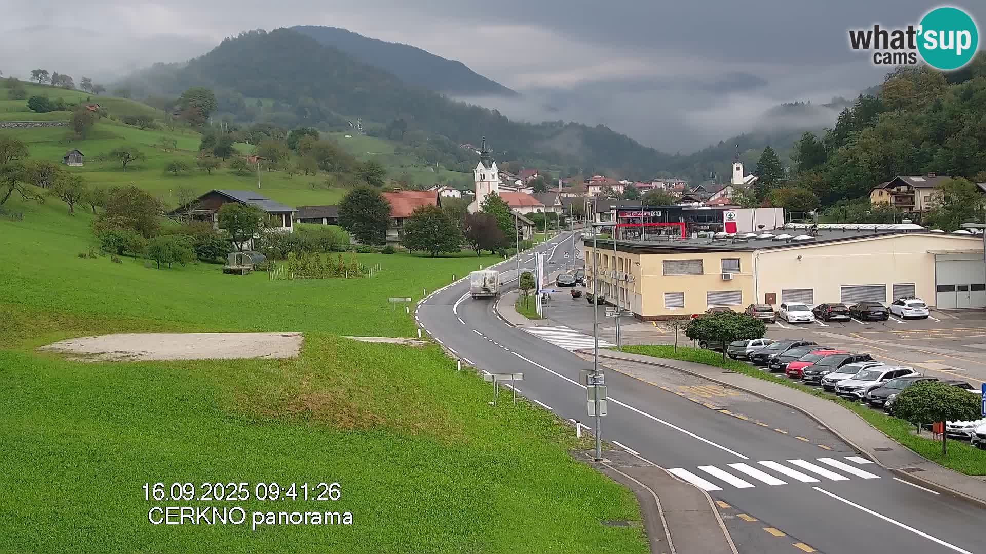 Cerkno Stadteingang Live-Webcam
