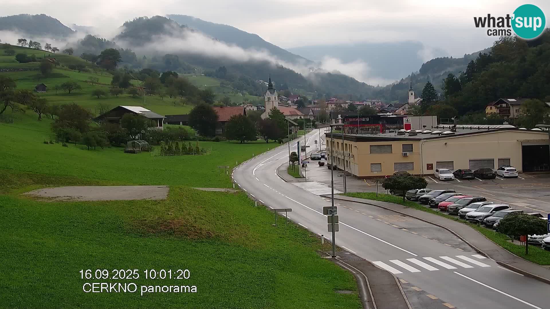 Cerkno vhod v mesto
