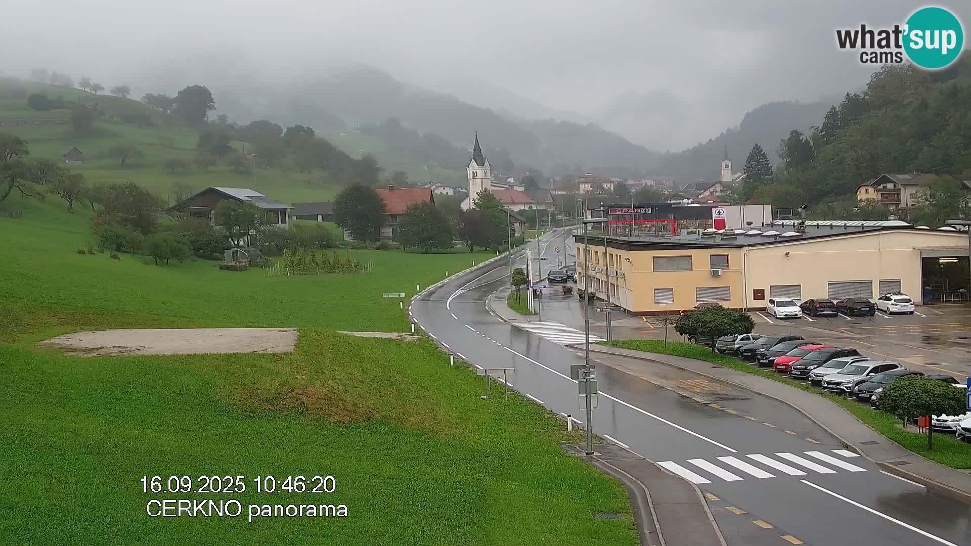 Cerkno ulaz u grad – Kamera uživo