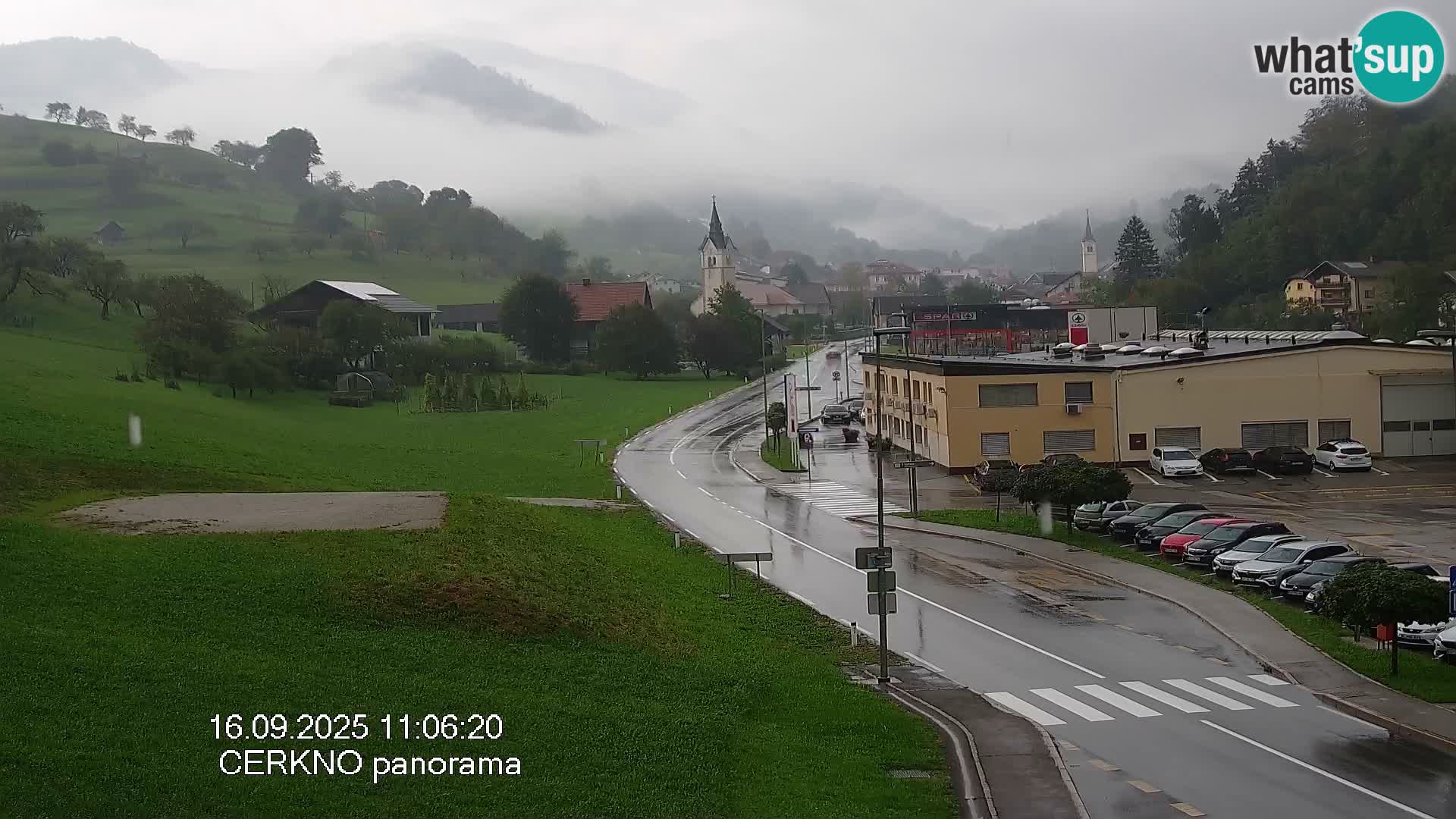 Cerkno Stadteingang Live-Webcam
