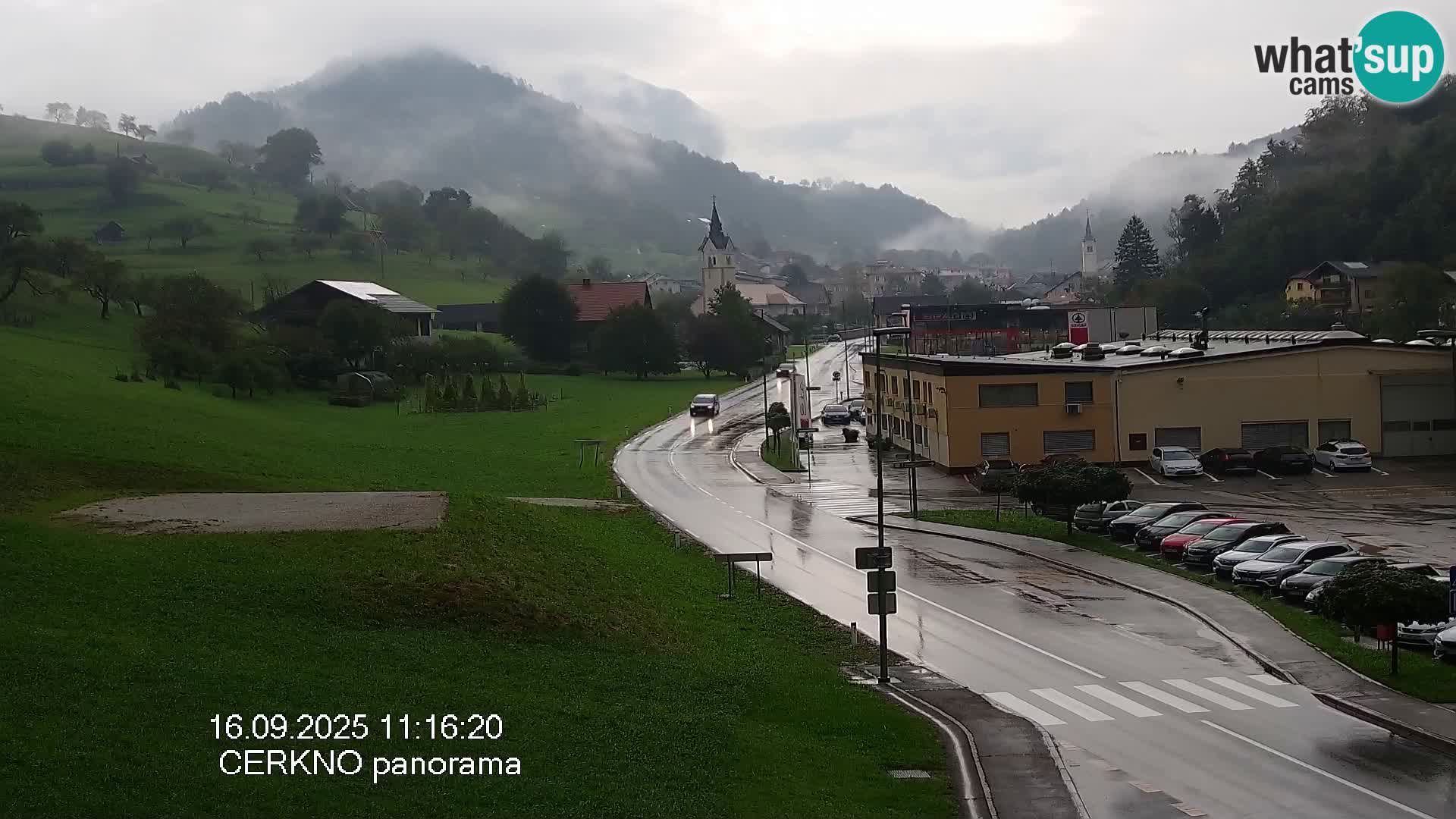 Cerkno Stadteingang Live-Webcam