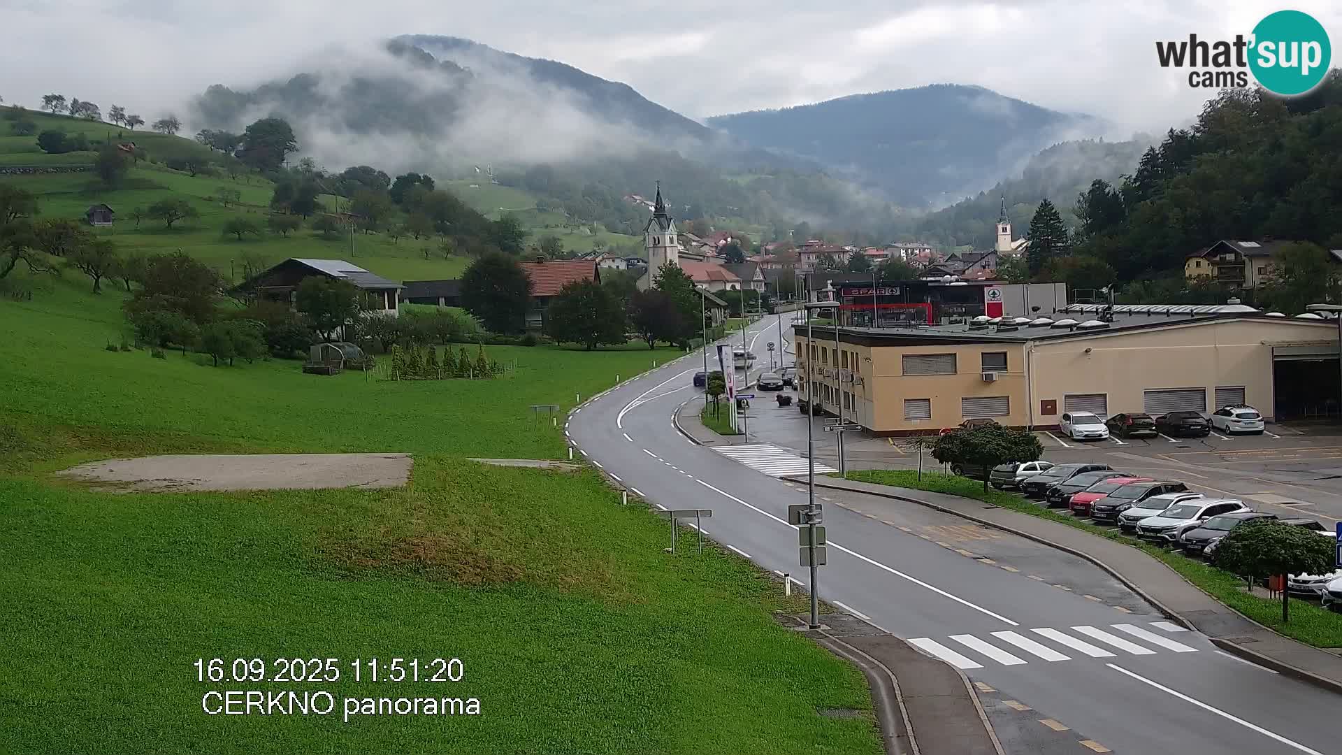 Cerkno vhod v mesto