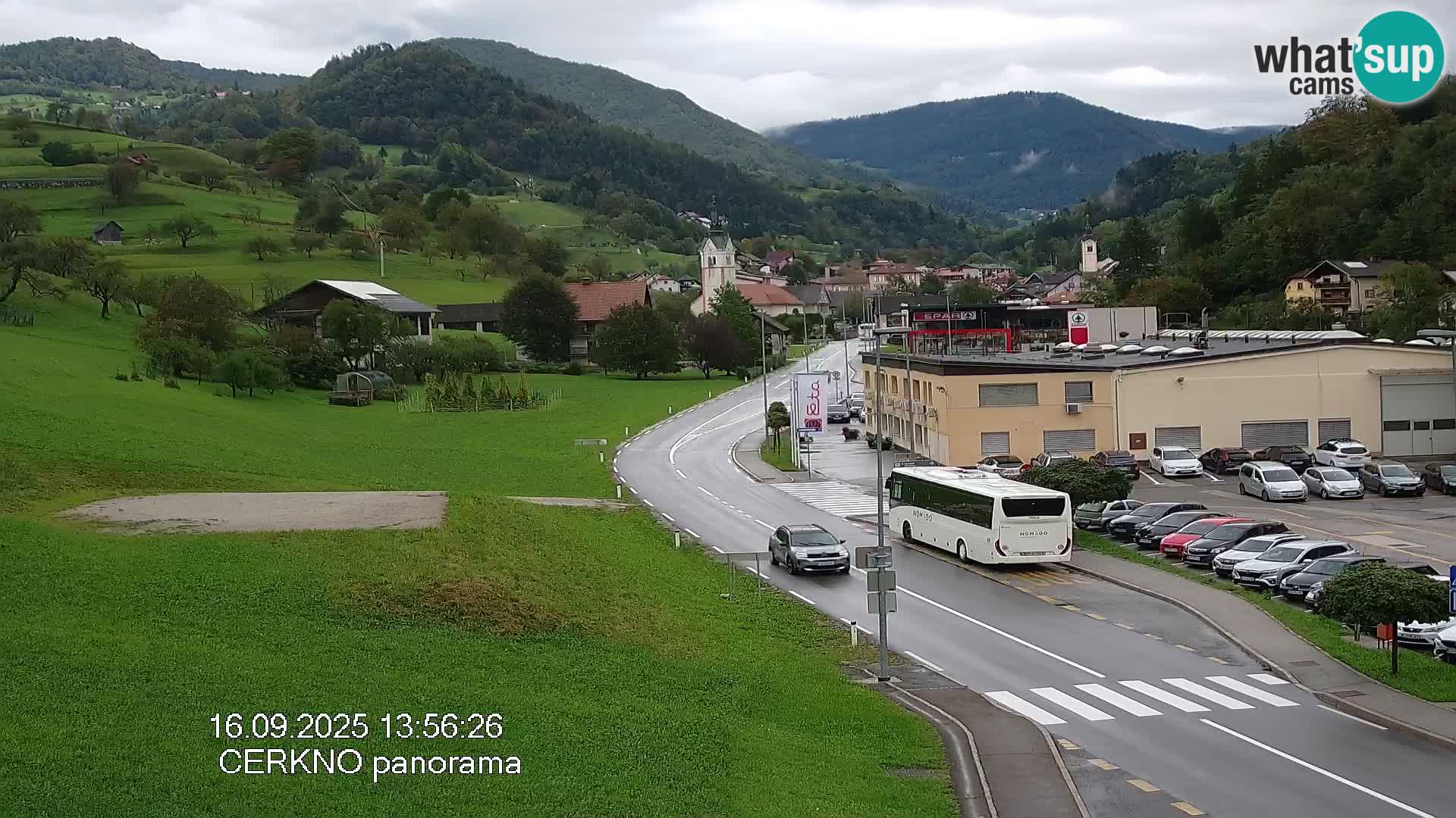 Webcam Ingresso Città di Cerkno