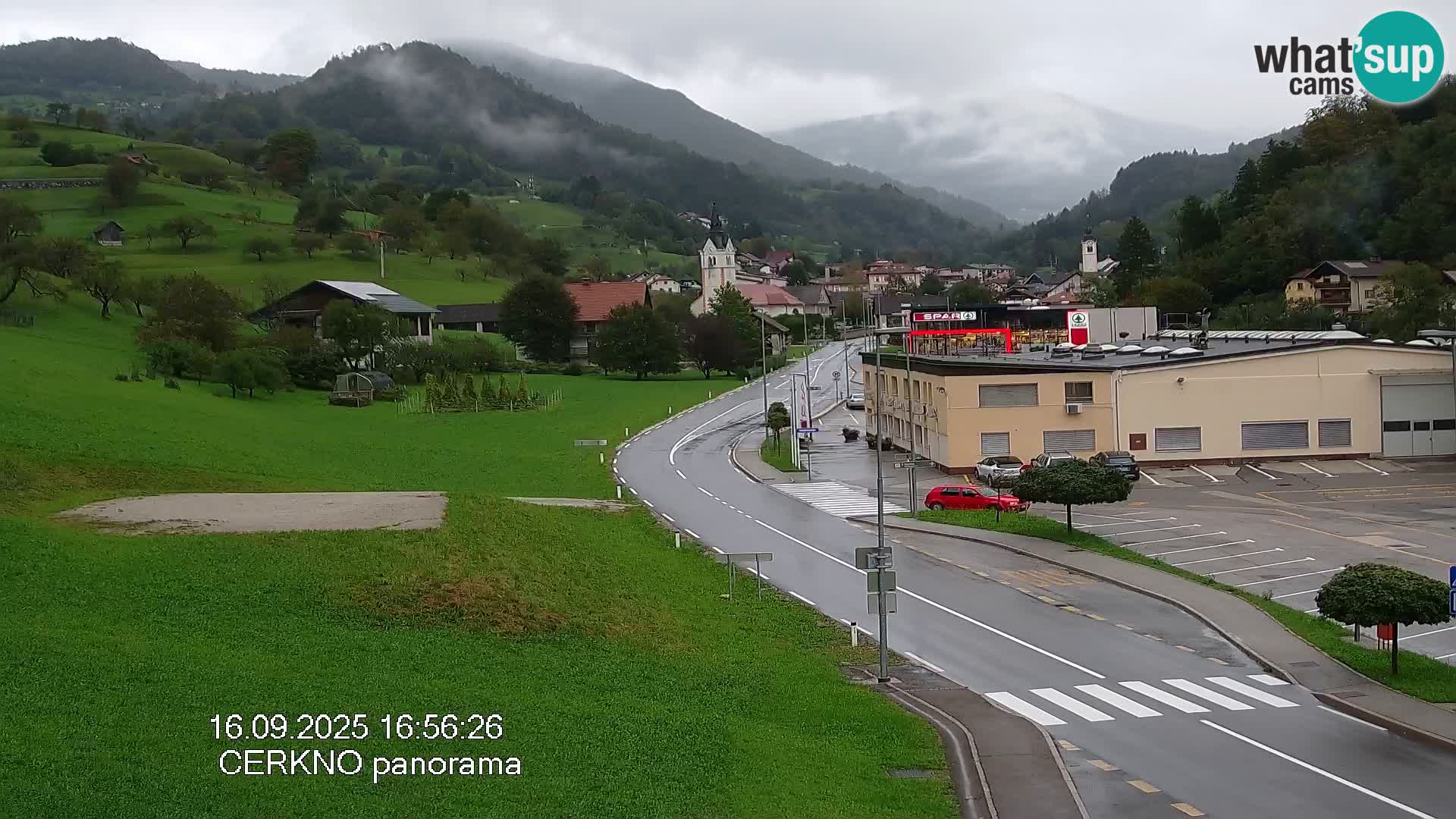Webcam Ingresso Città di Cerkno