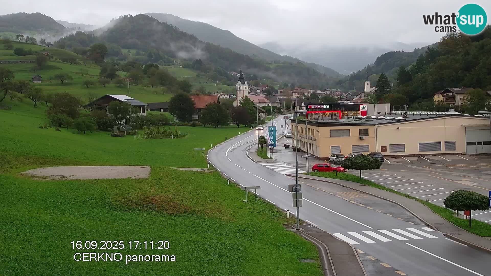 Cerkno vhod v mesto