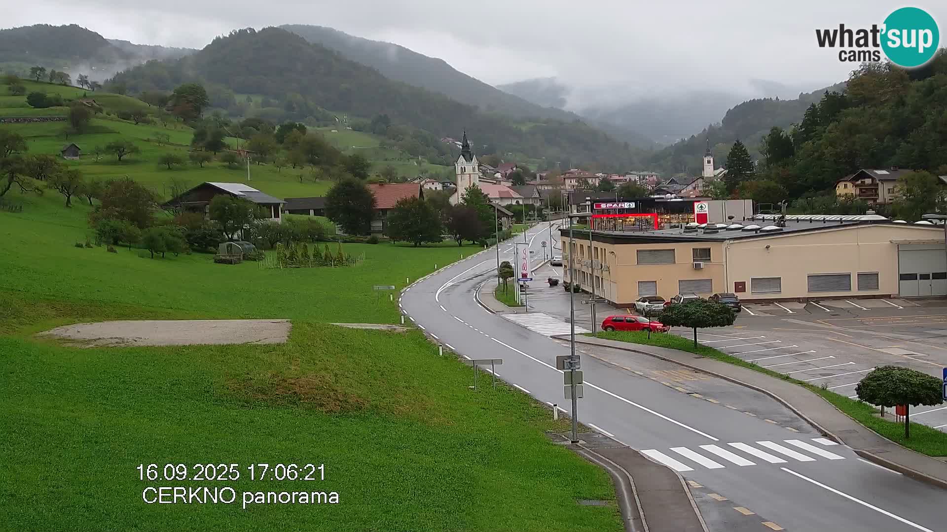 Cerkno vhod v mesto