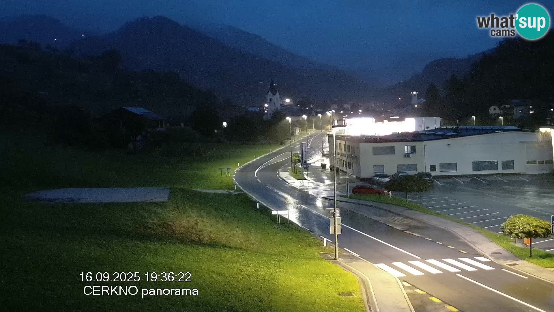 Cerkno ulaz u grad – Kamera uživo