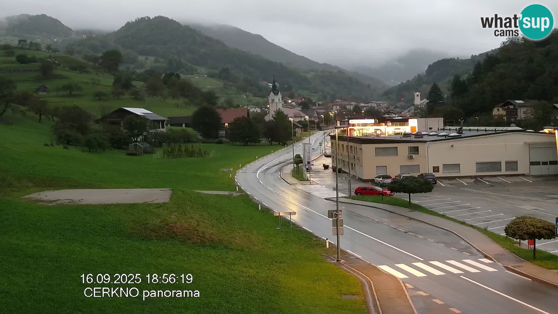 Cerkno Stadteingang Live-Webcam