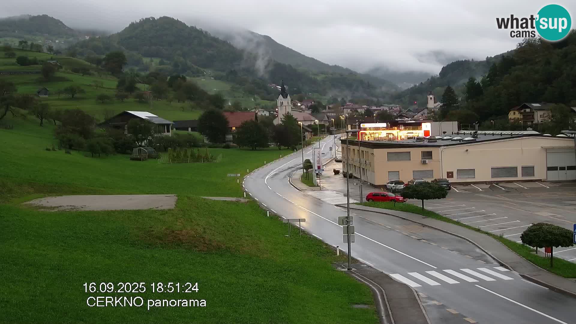 Webcam Ingresso Città di Cerkno