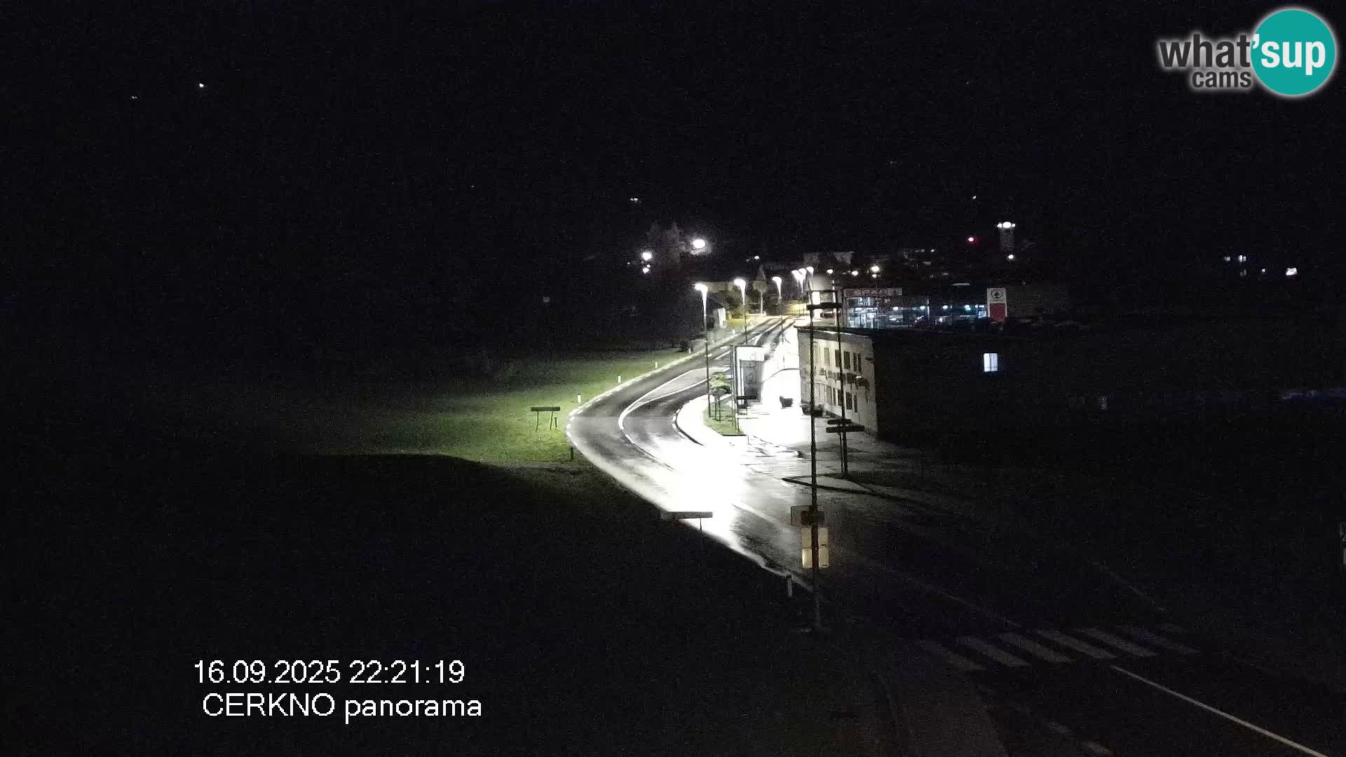 Cerkno ulaz u grad – Kamera uživo