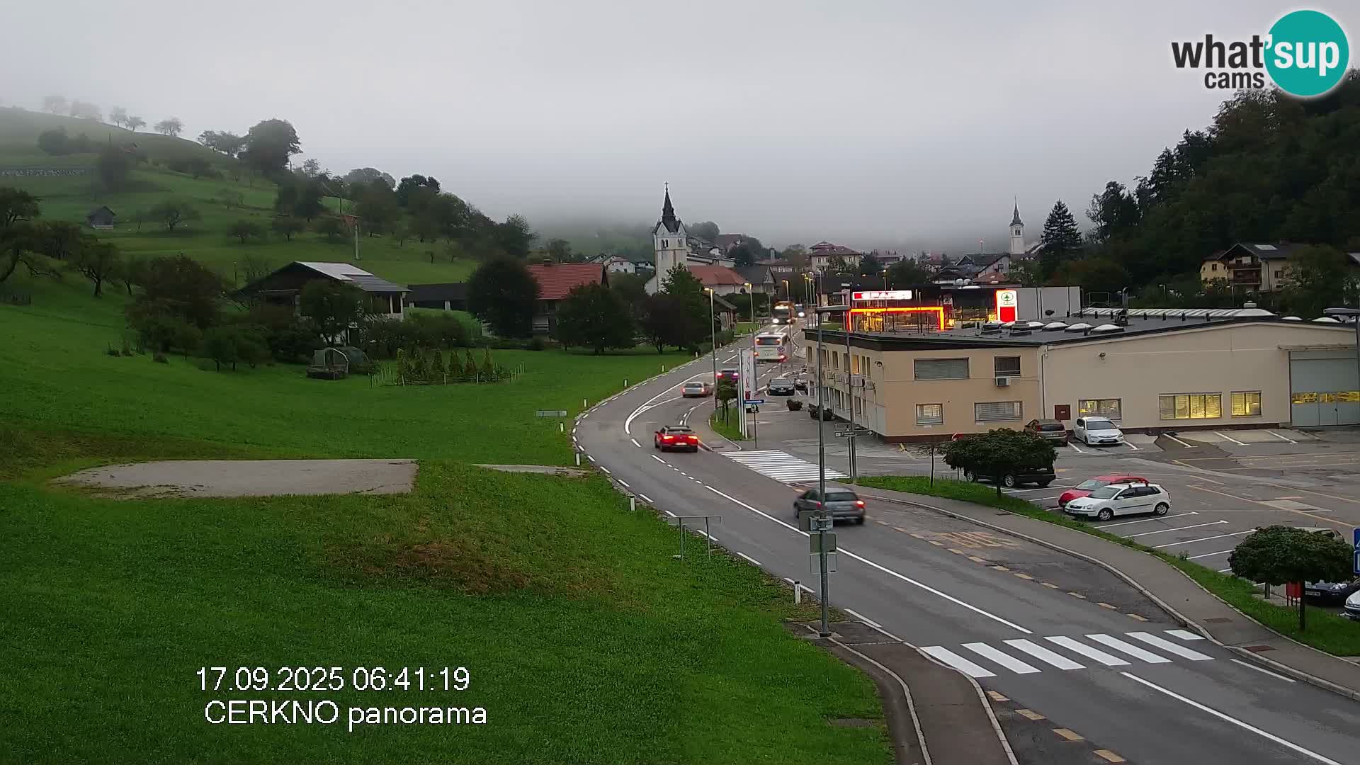 Cerkno Stadteingang Live-Webcam