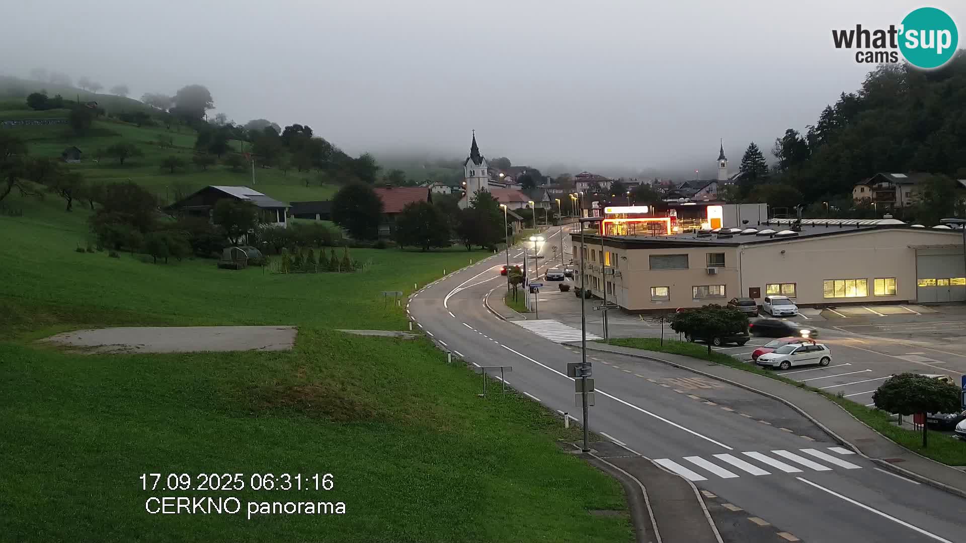Cerkno ulaz u grad – Kamera uživo