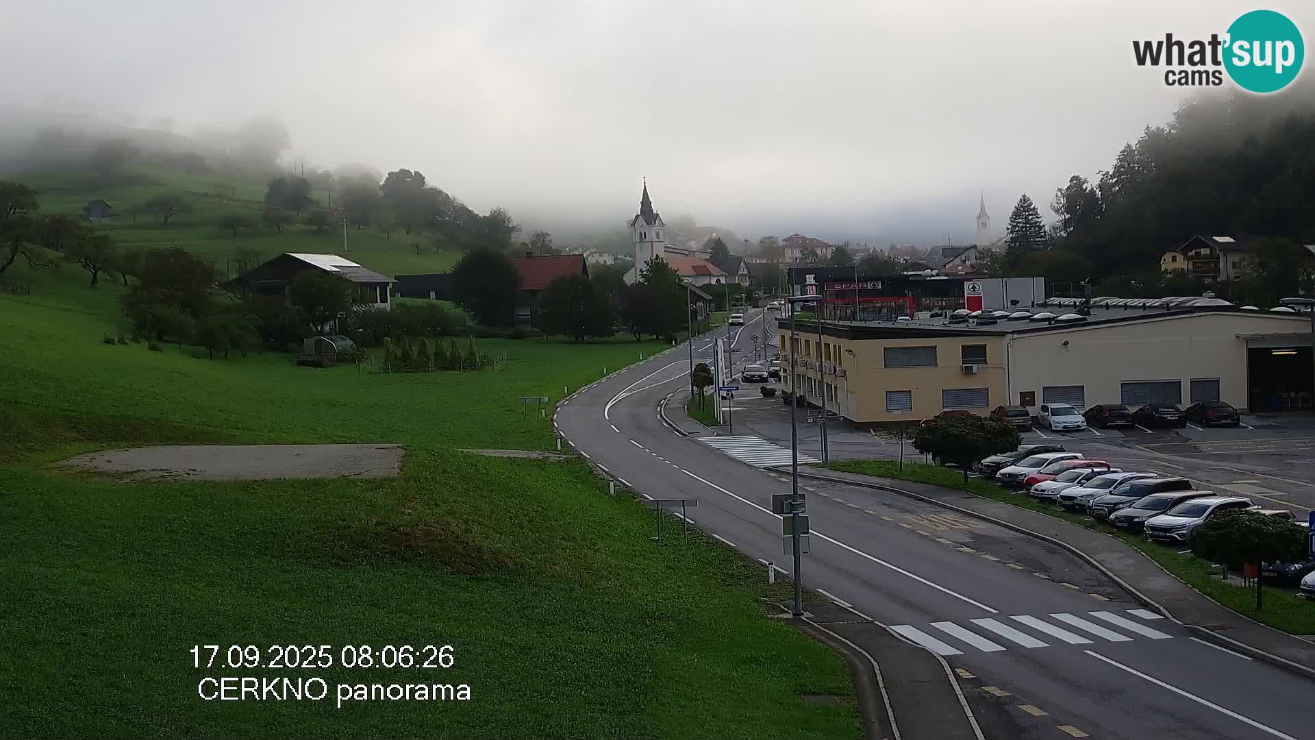 Webcam Ingresso Città di Cerkno