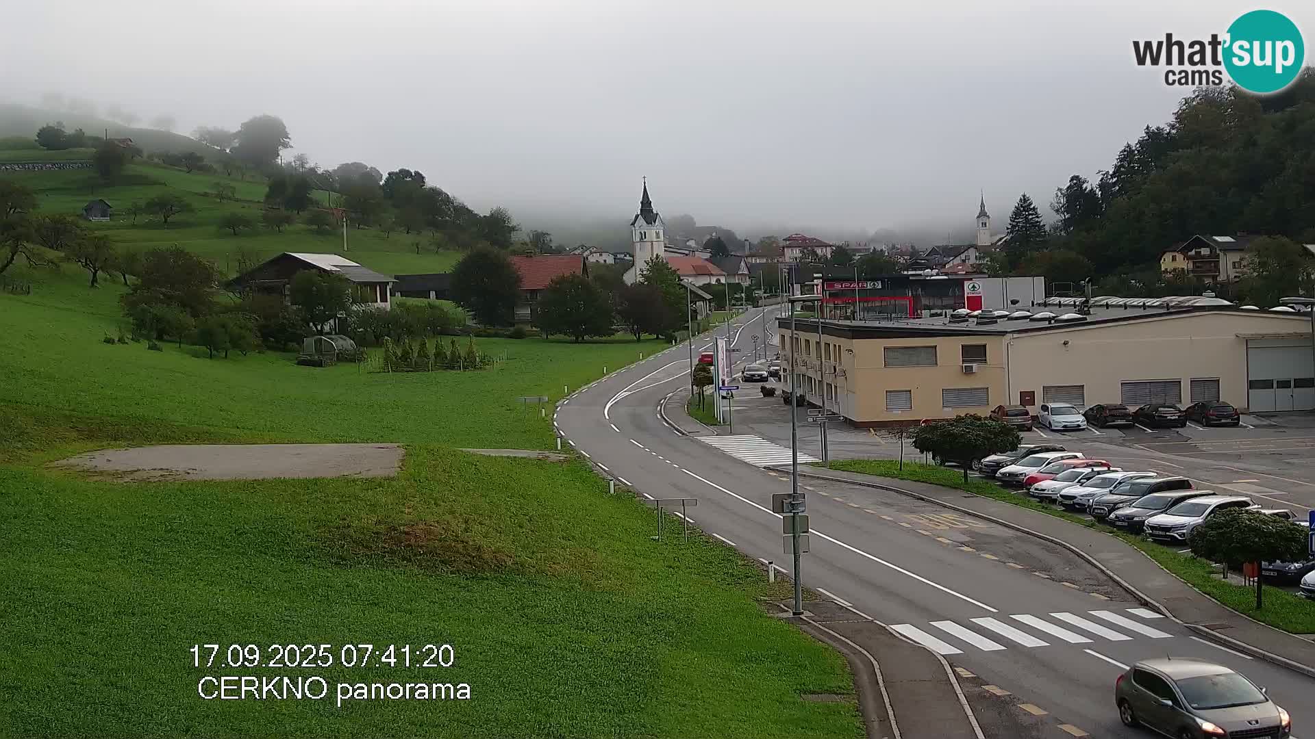 Cerkno Stadteingang Live-Webcam