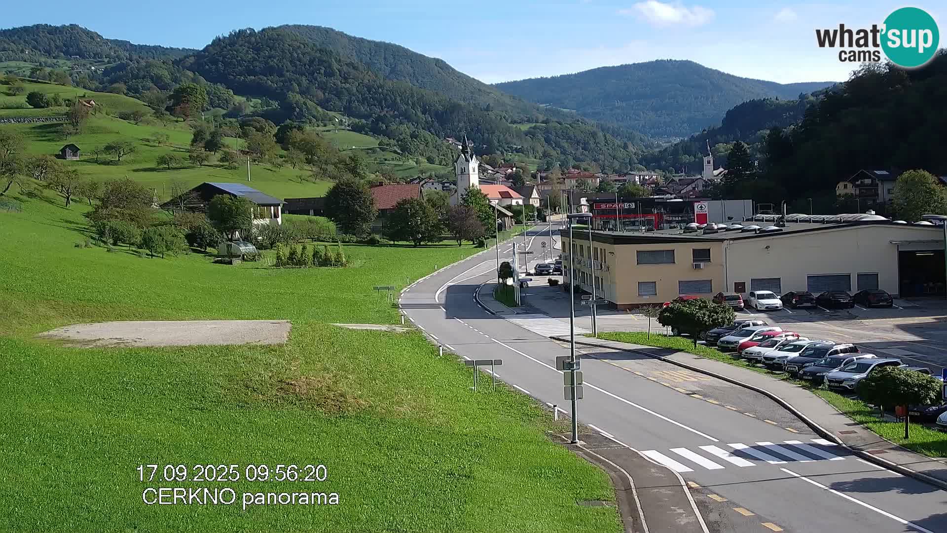 Webcam Ingresso Città di Cerkno